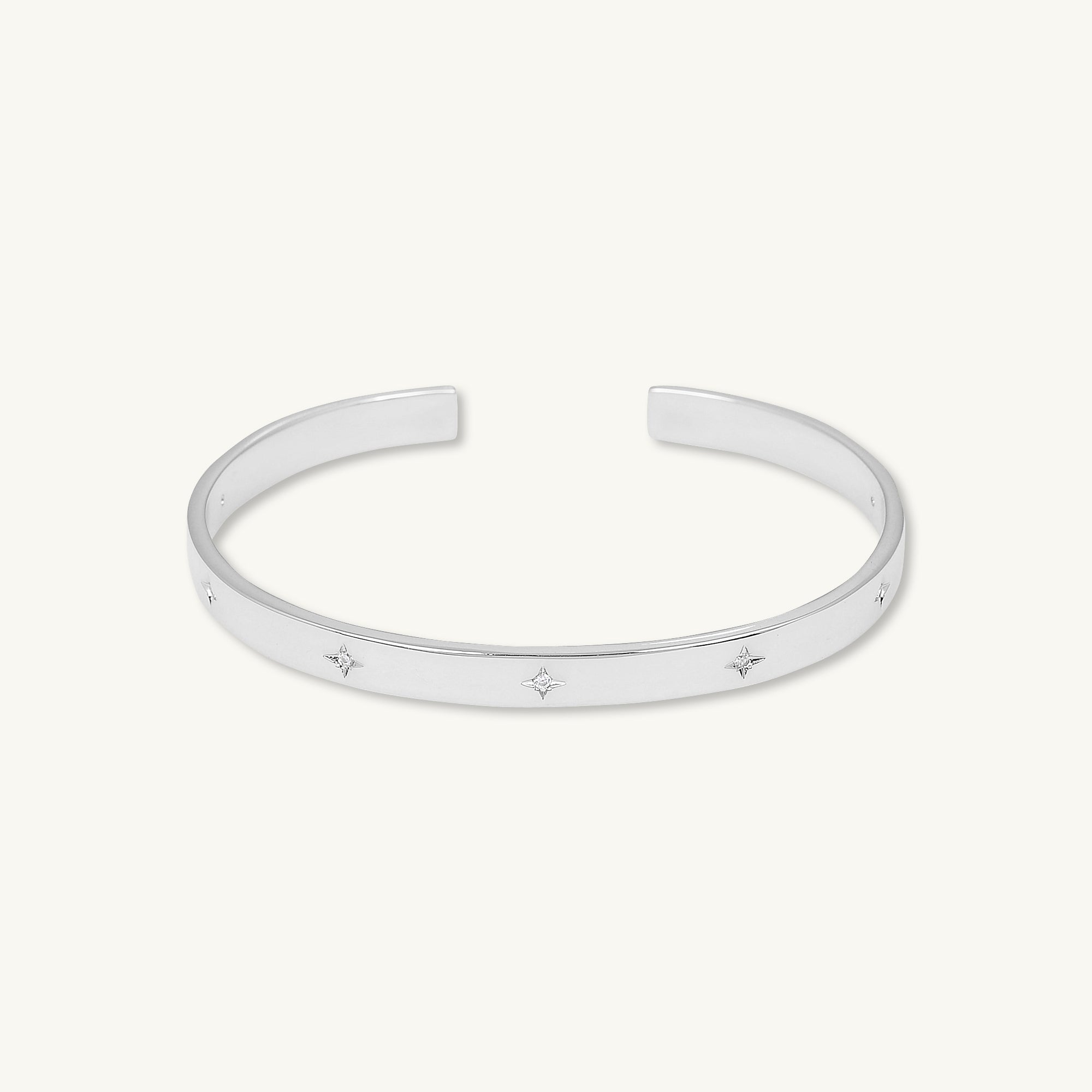 North Star Bangle Bracelet - Camile & Stone