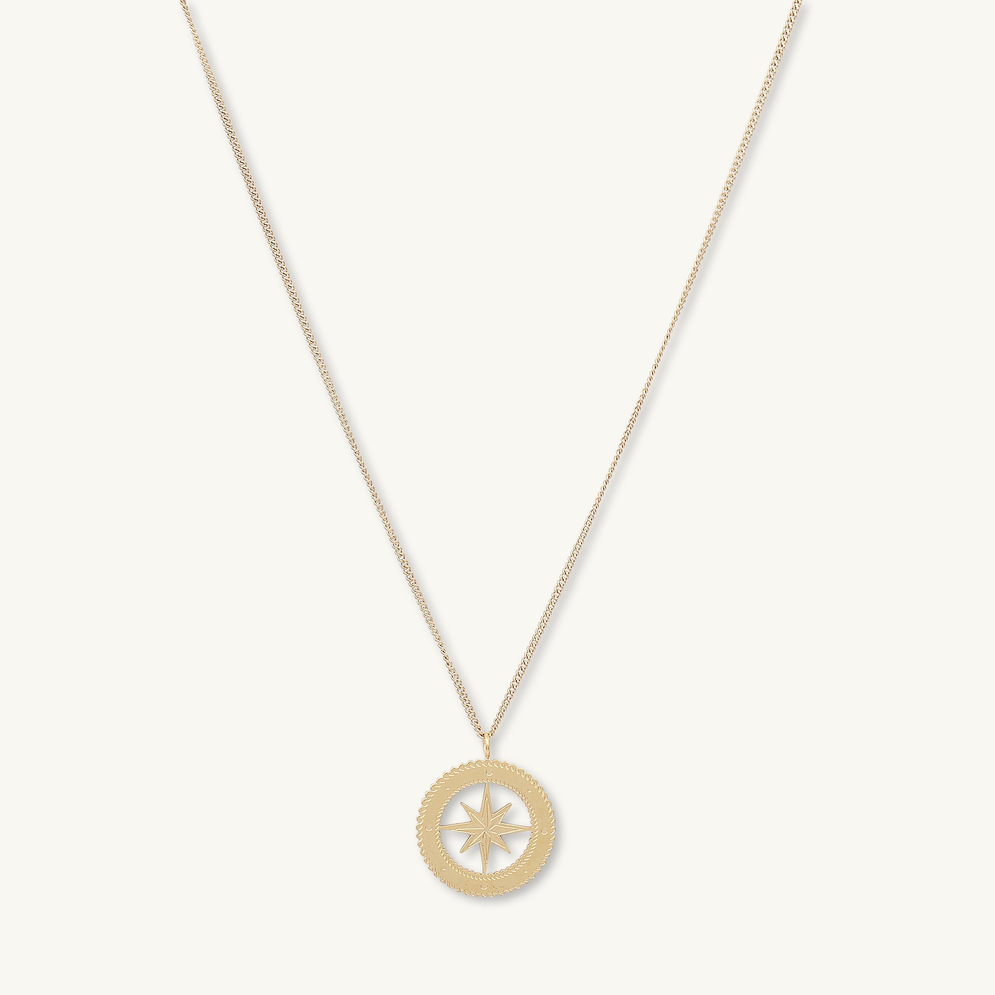 North Star Compass Necklace - Camile & Stone