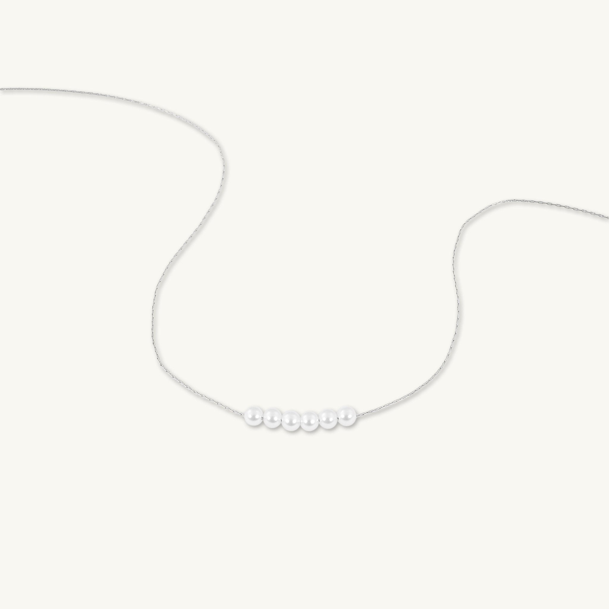 Pearl Boat Trace Necklace - Camile & Stone