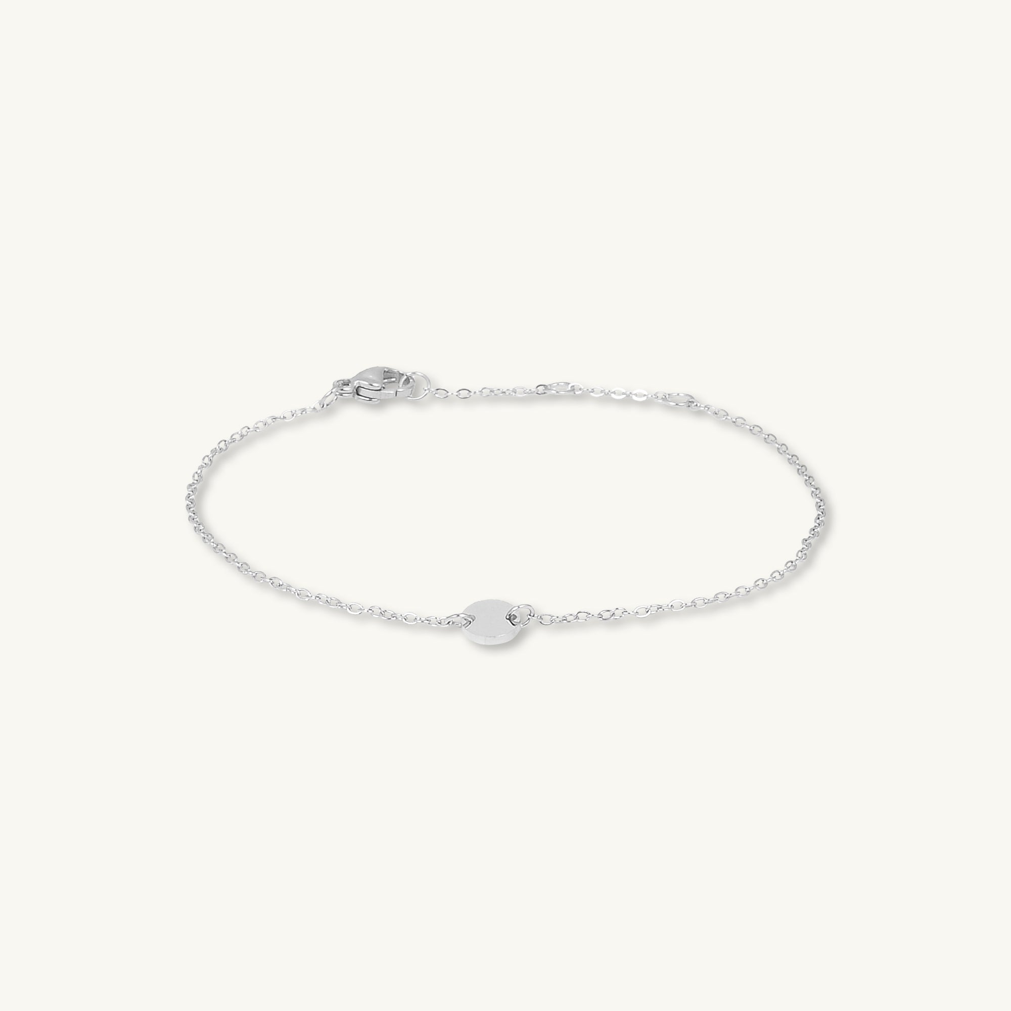 Petite Circle Medallion Disc Bracelet - Camile & Stone