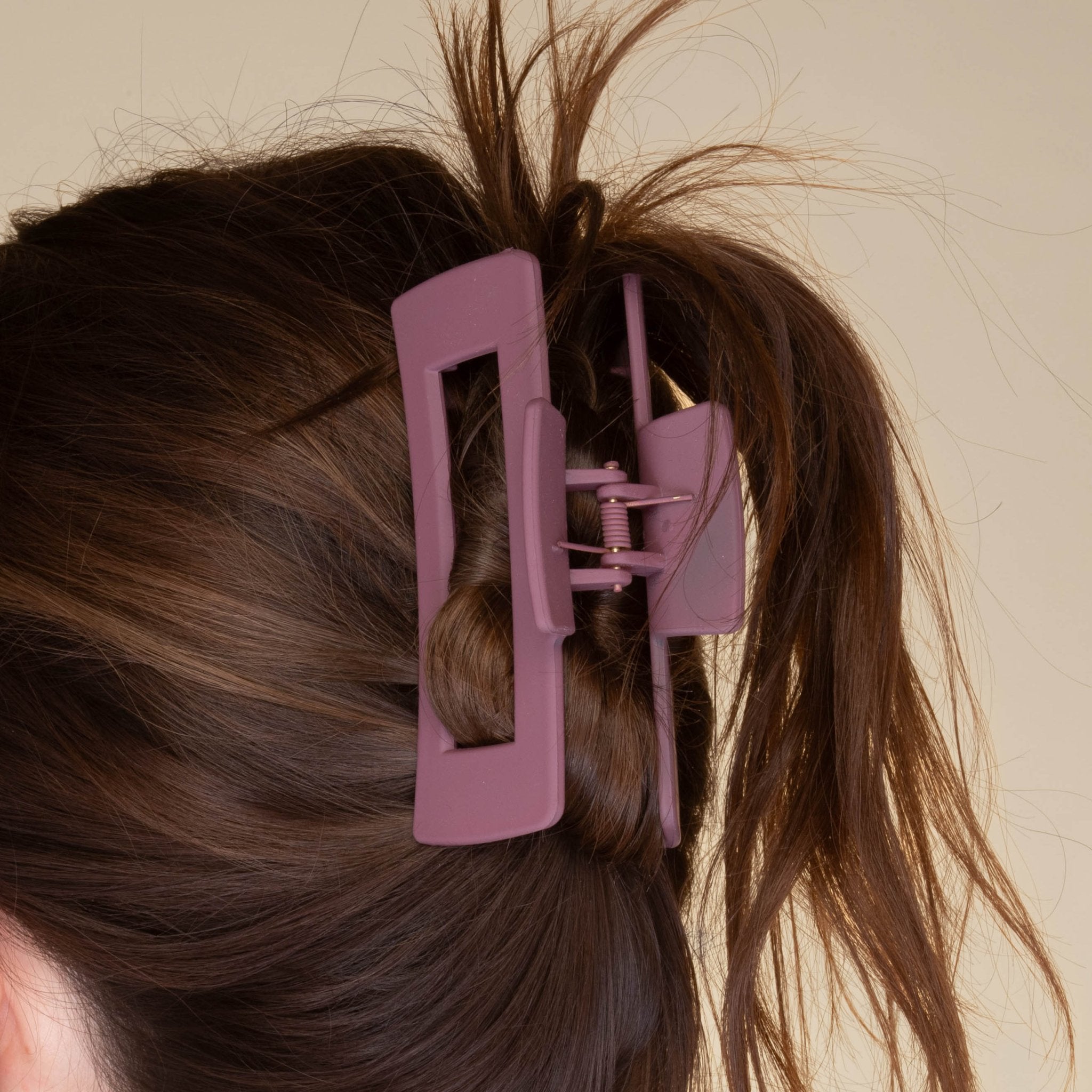 Rectangle Hair Claw Clip - Camile & Stone