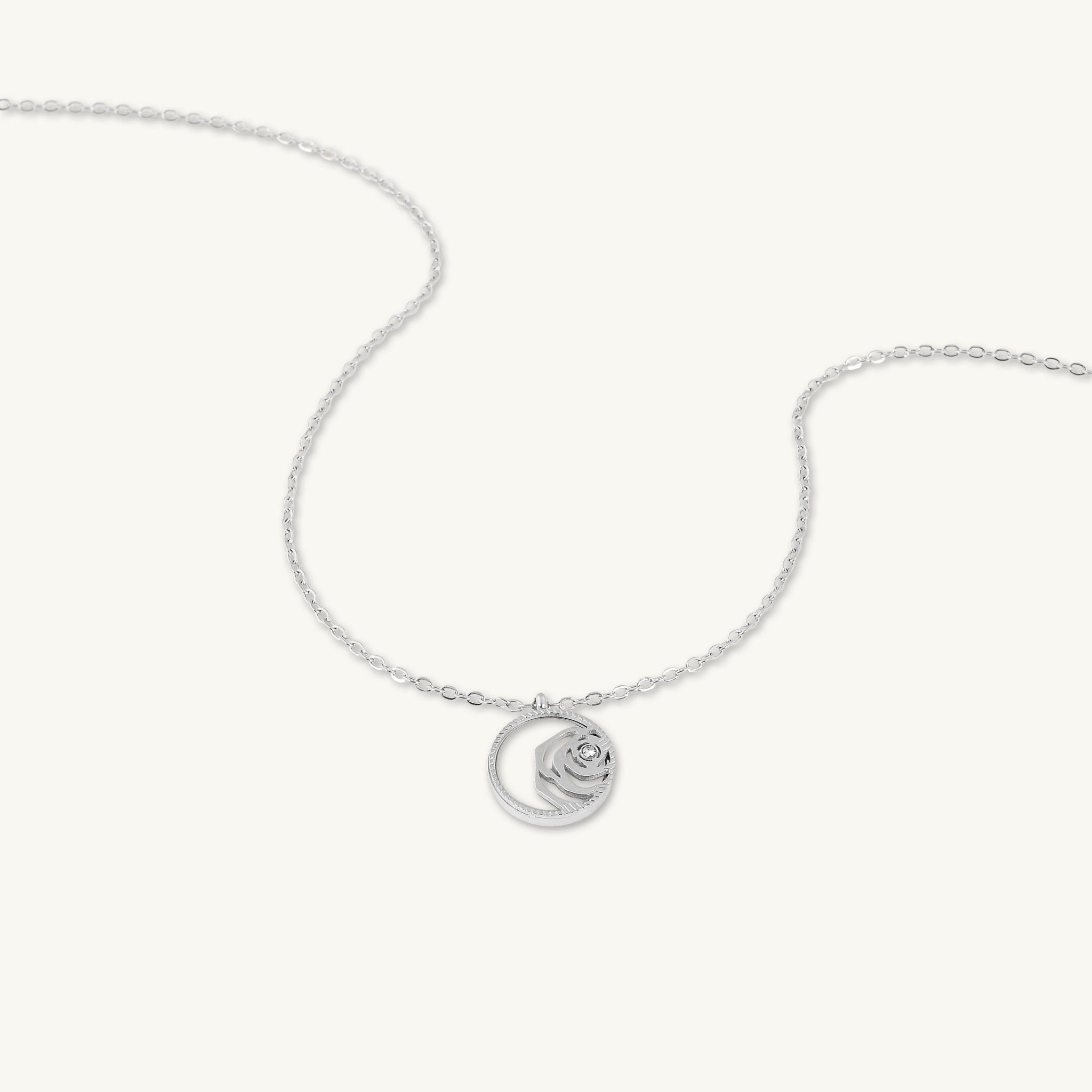 Rose Mother Of Pearl Necklace - Camile & Stone