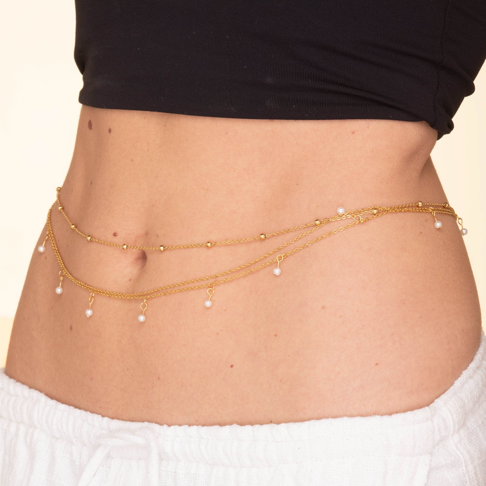 Satellite Ball Waist Belly Chain - Camile & Stone