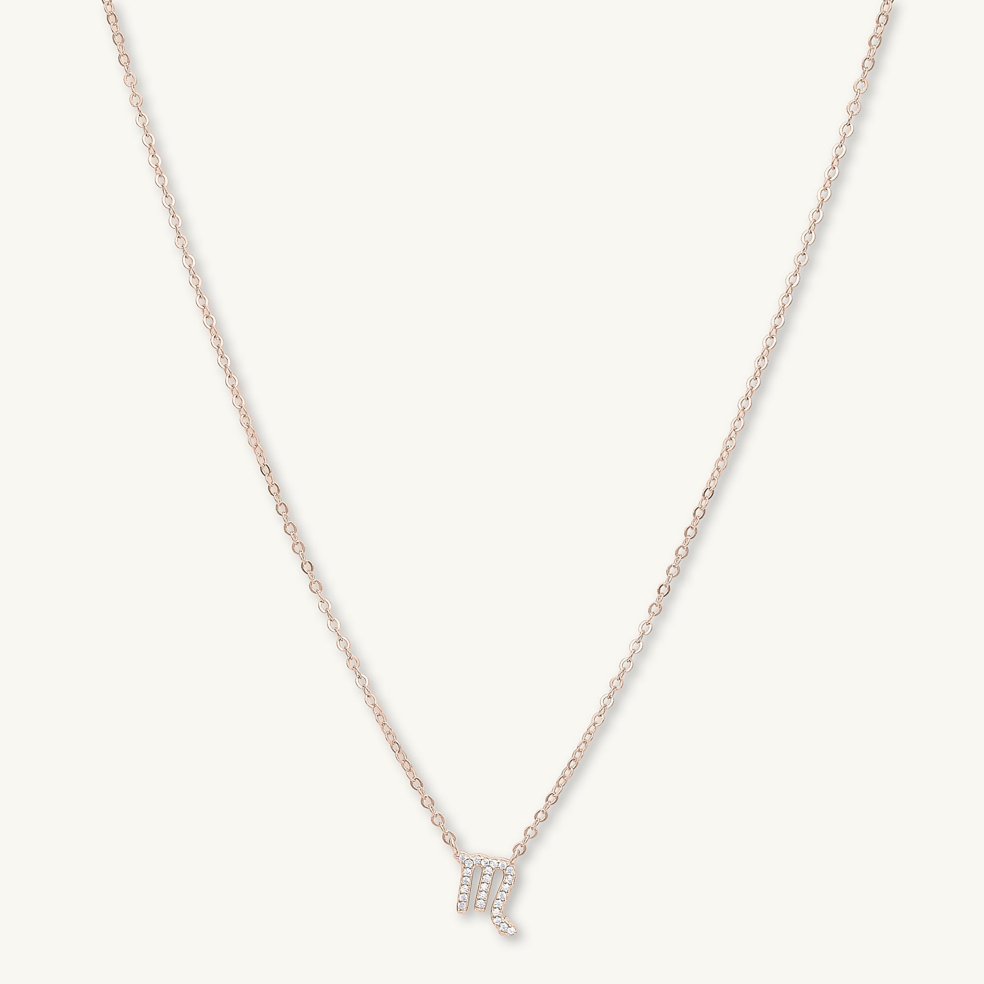 Scorpio Sapphire Charm Zodiac Star Sign Necklace - Camile & Stone