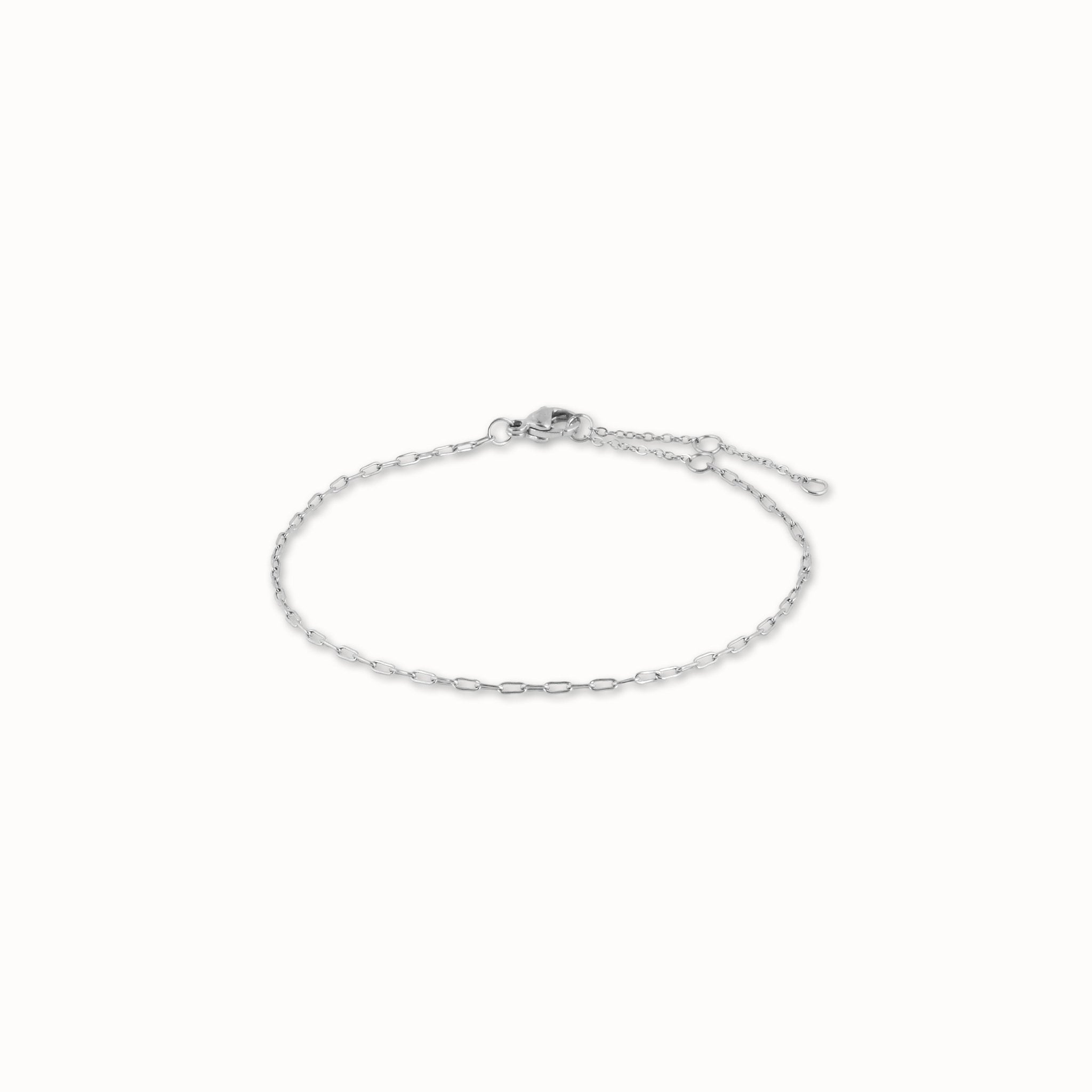 Slim Link Chain Stacking Bracelet - Camile & Stone