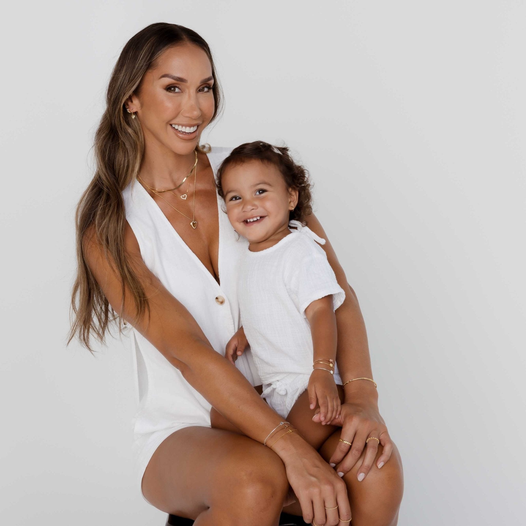 Solid Heart Chain Bracelet - Adult - Camile & Stone