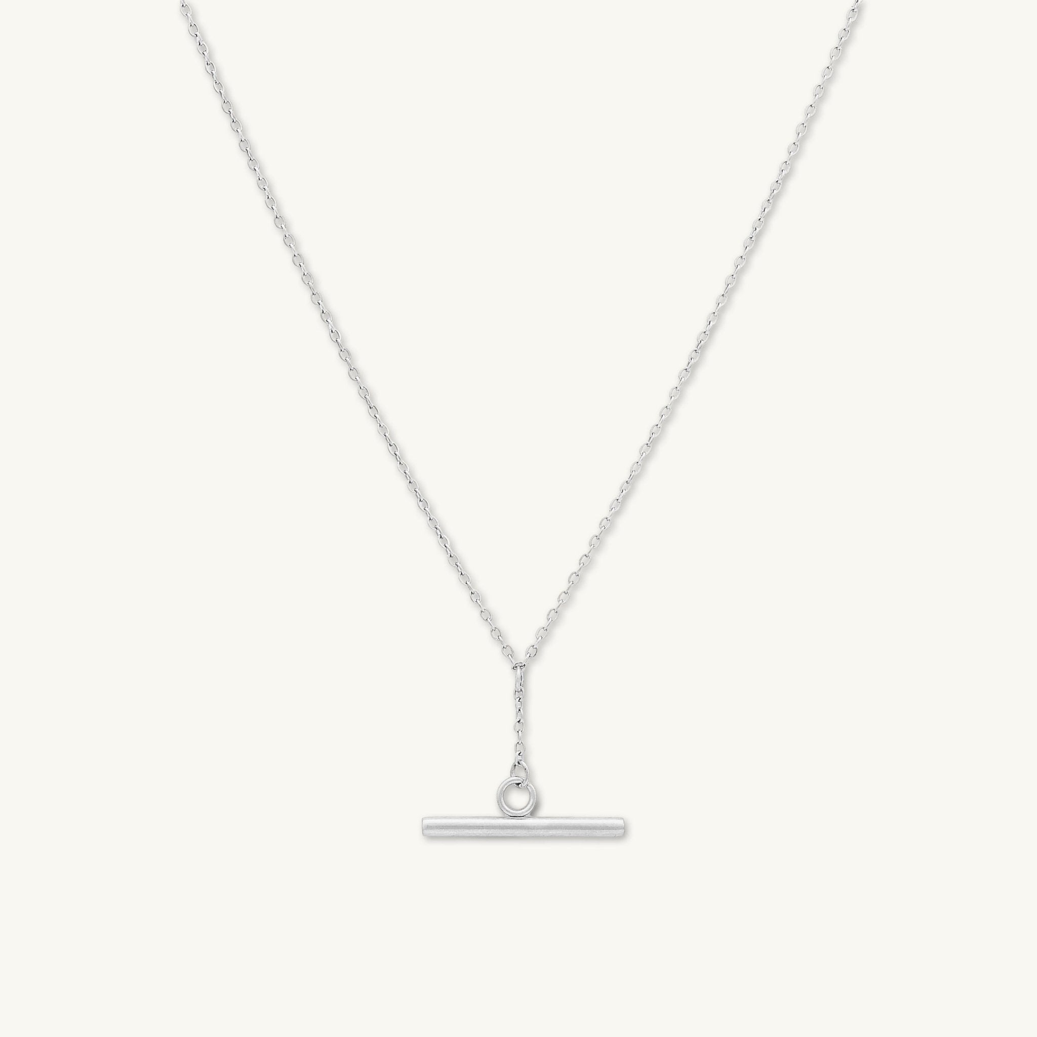 T Bar Chain Necklace - Camile & Stone