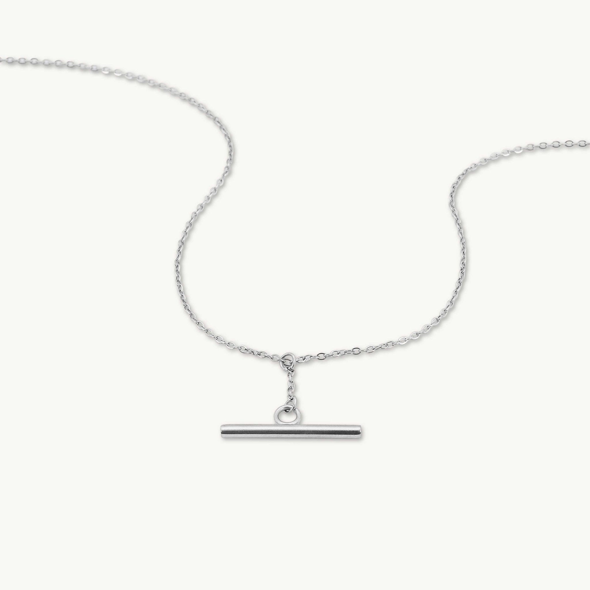 T Bar Chain Necklace - Camile & Stone