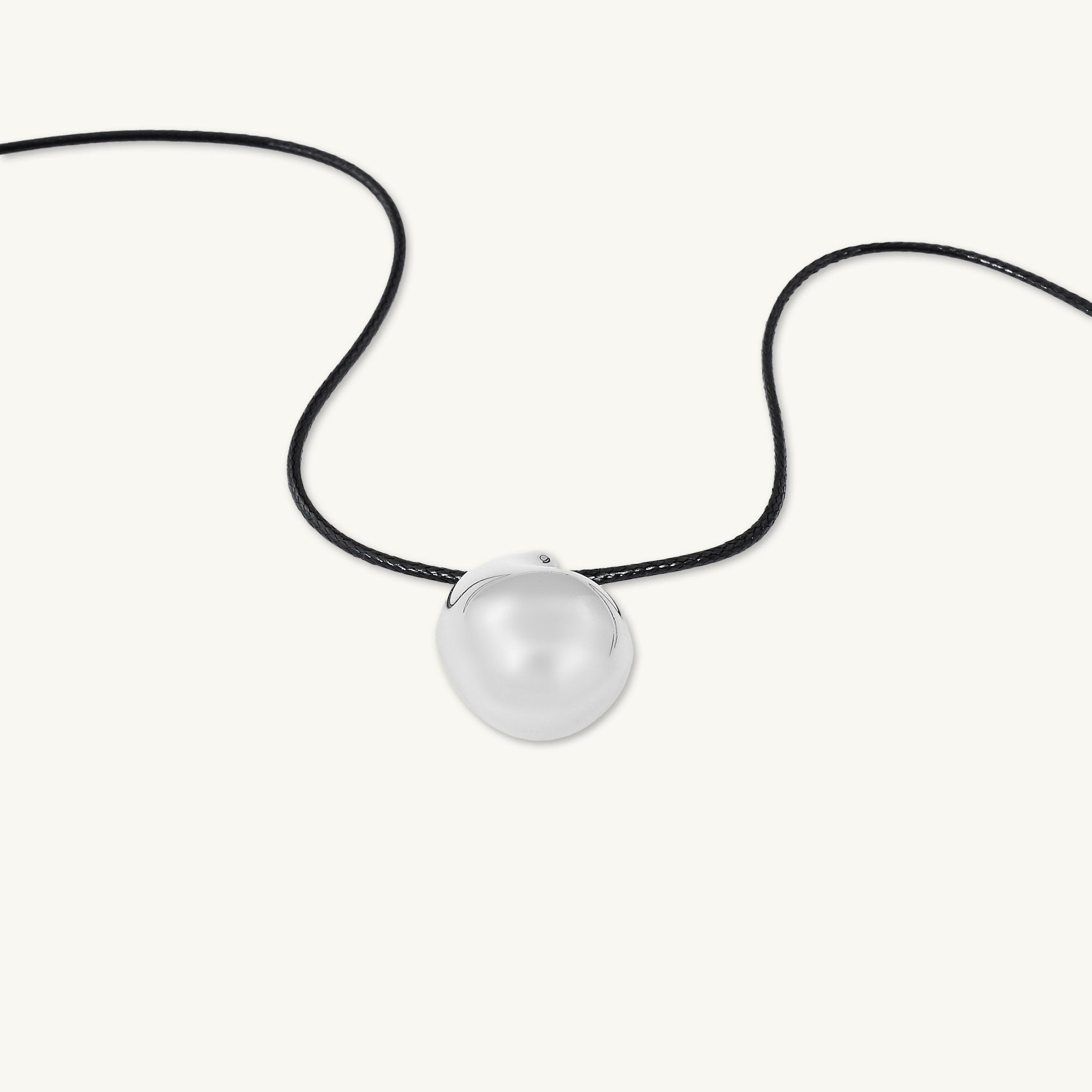 Teardrop Cord Statement Necklace - Camile & Stone