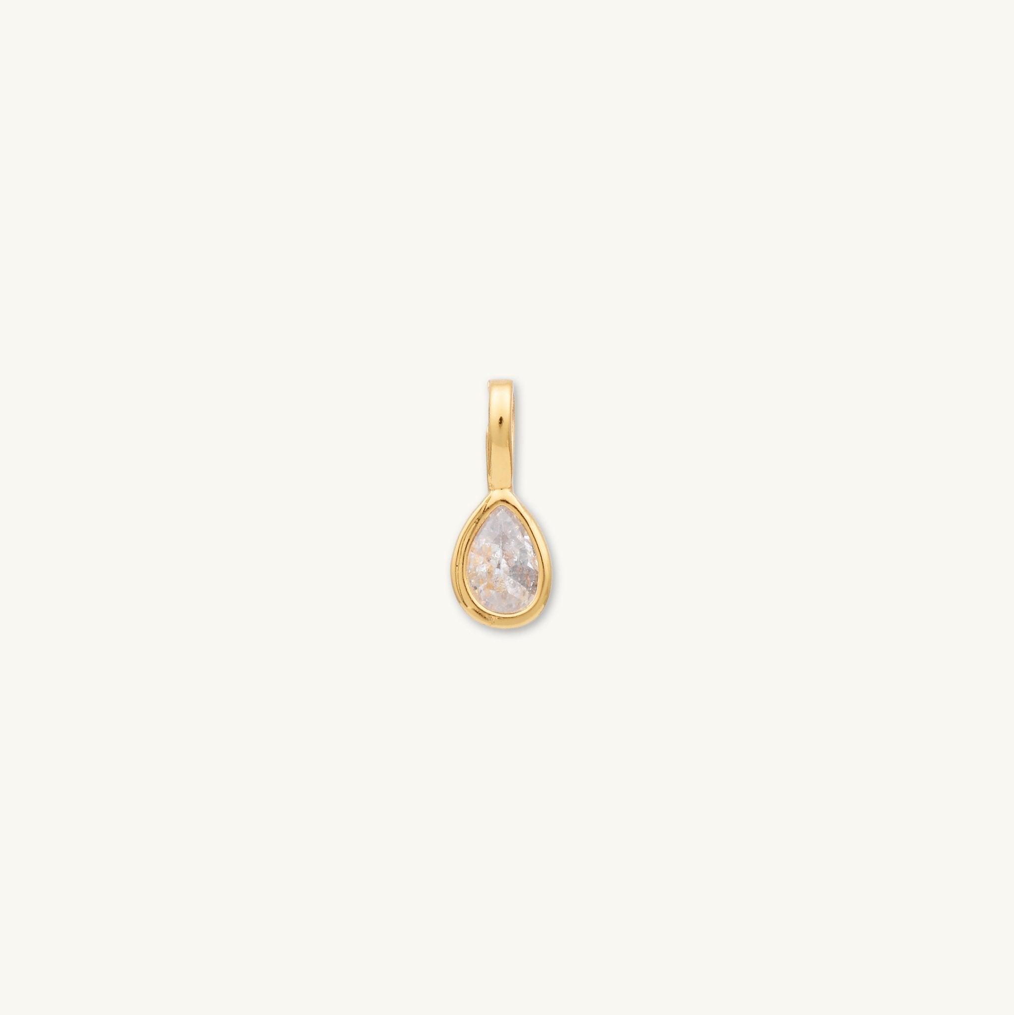 Teardrop Sapphire Pendant - Camile & Stone