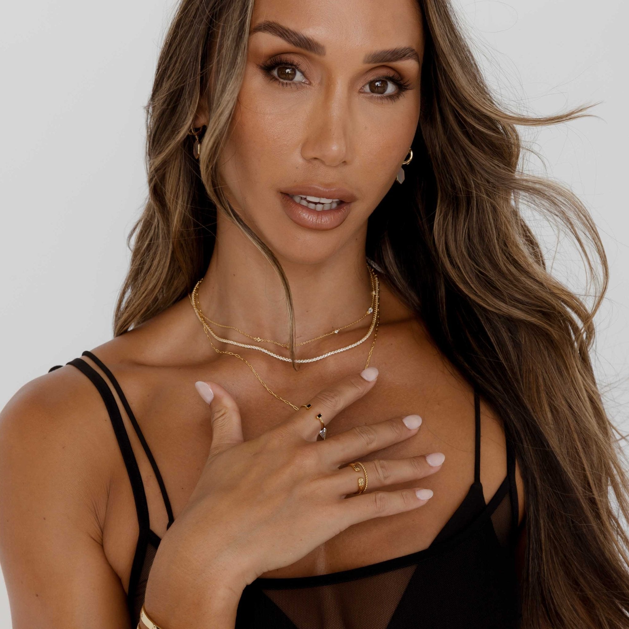 Tennis Necklace - Camile & Stone