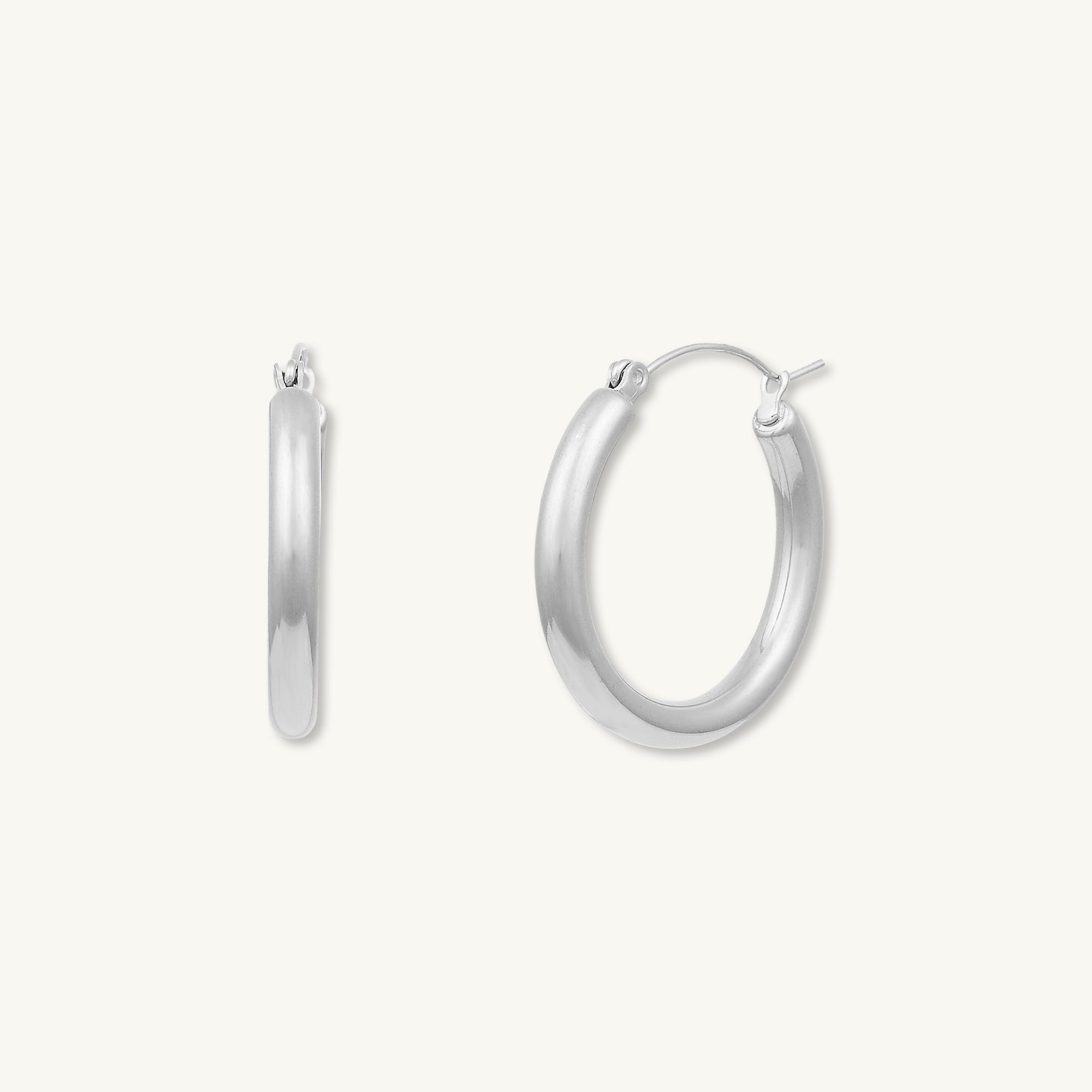 Tessa Tube Hoop Earrings - Camile & Stone