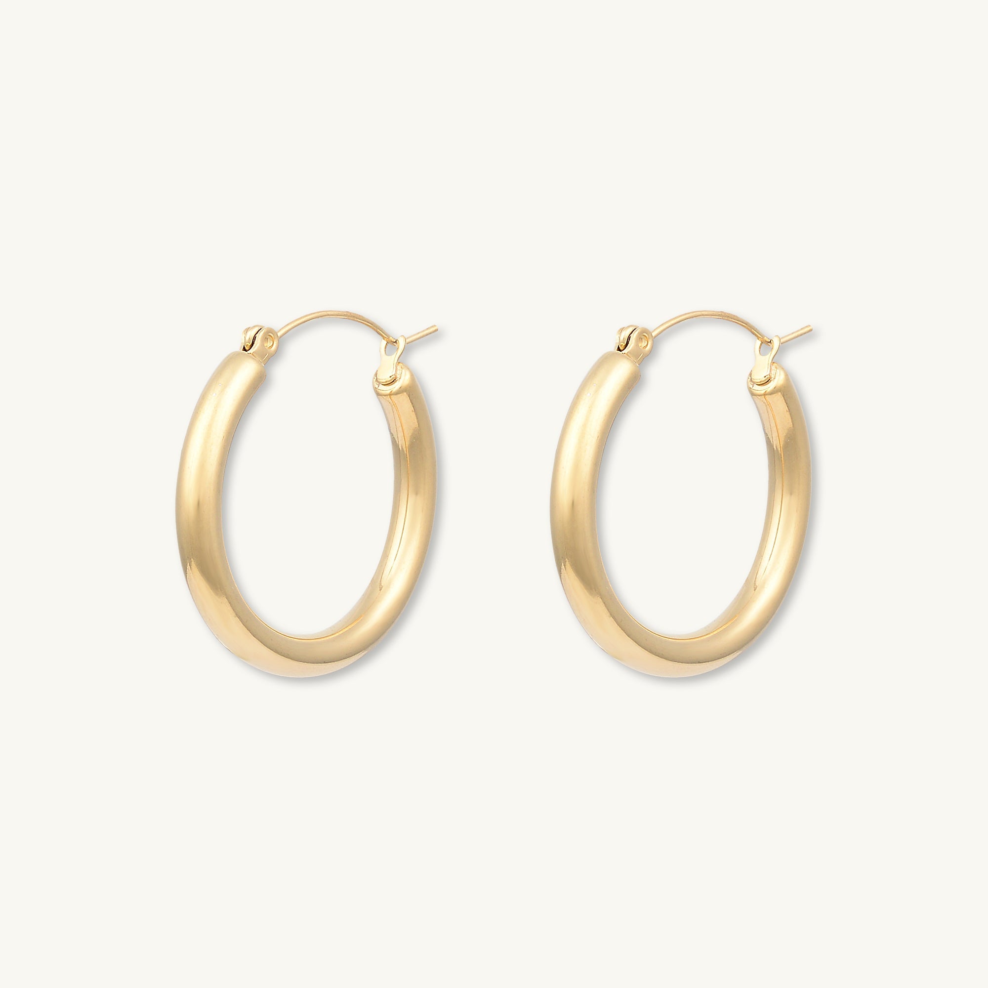 Tessa Tube Hoop Earrings - Camile & Stone