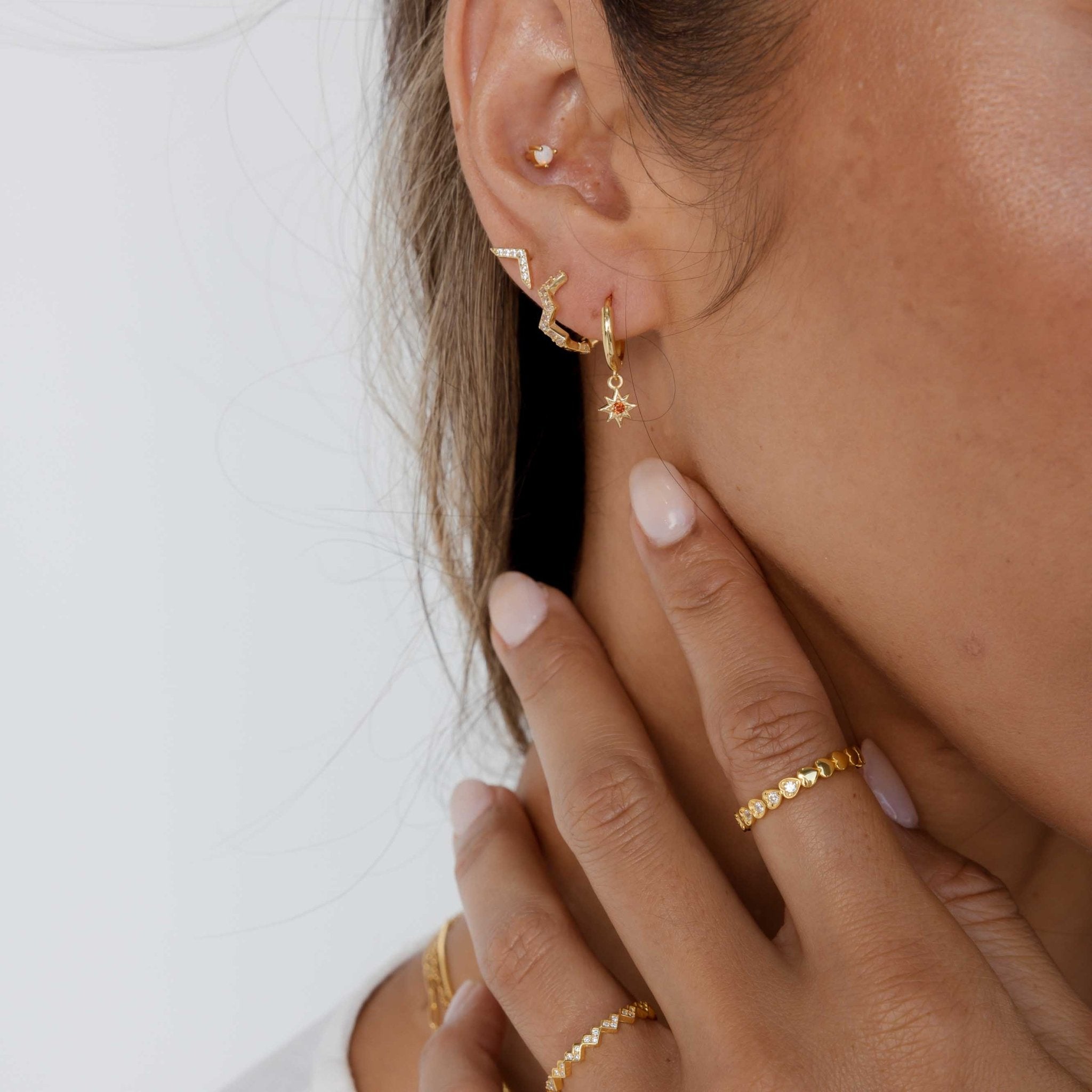 The Adeline Heart Sapphire Engagement Ring - Camile & Stone