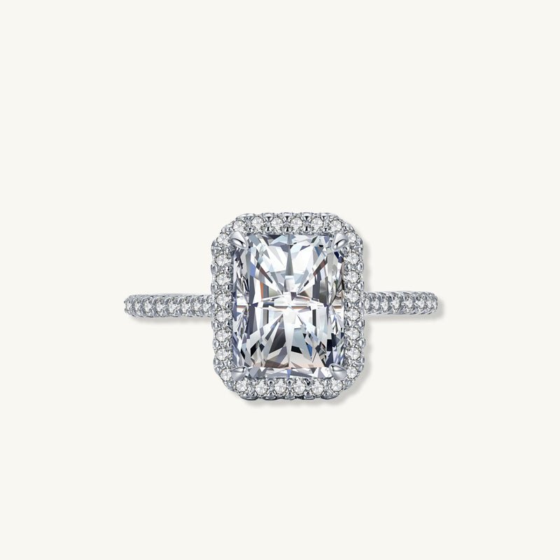 The Ballerina Radiant Sapphire Engagement Ring - Camile & Stone