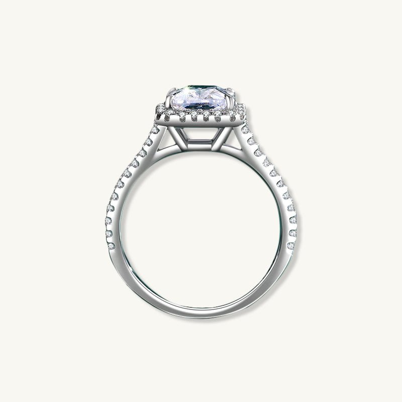 The Ballerina Radiant Sapphire Engagement Ring - Camile & Stone
