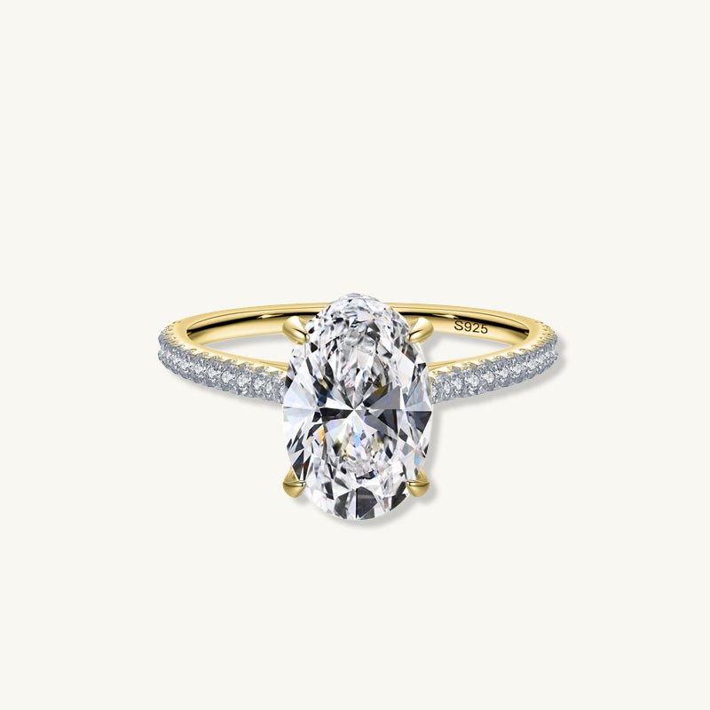 The Eloise Oval Sapphire Engagement Ring - Camile & Stone
