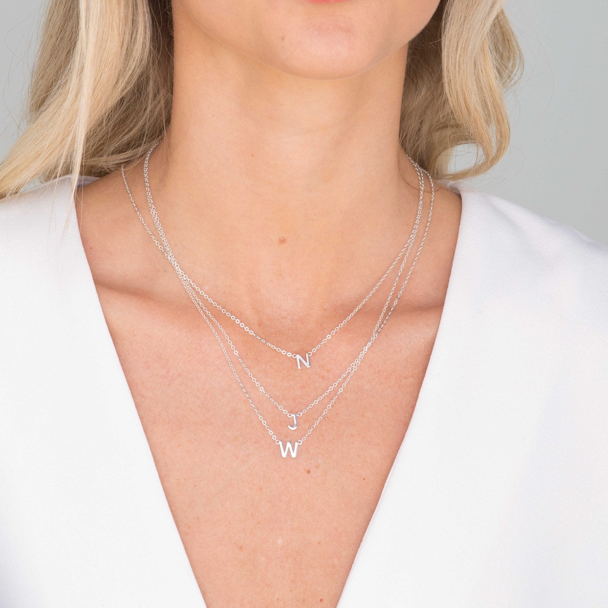 The Original Initial Letter Necklace - Camile & Stone