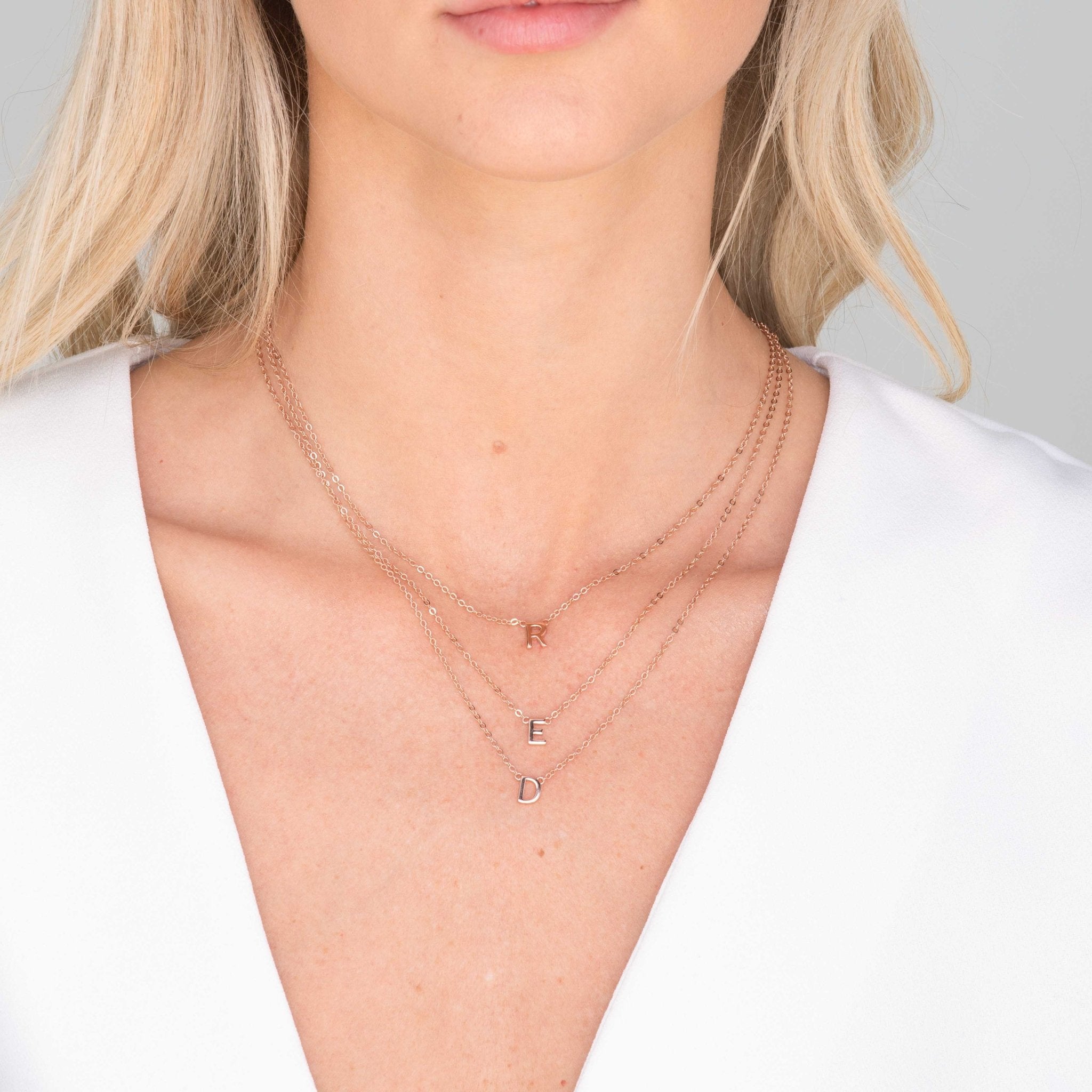 The Original Initial Letter Necklace - Camile & Stone