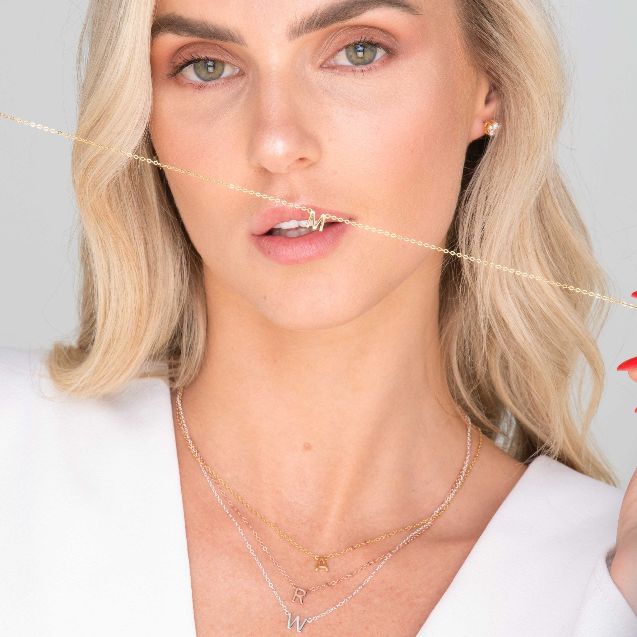The Original Single Initial Letter Necklace - Camile & Stone