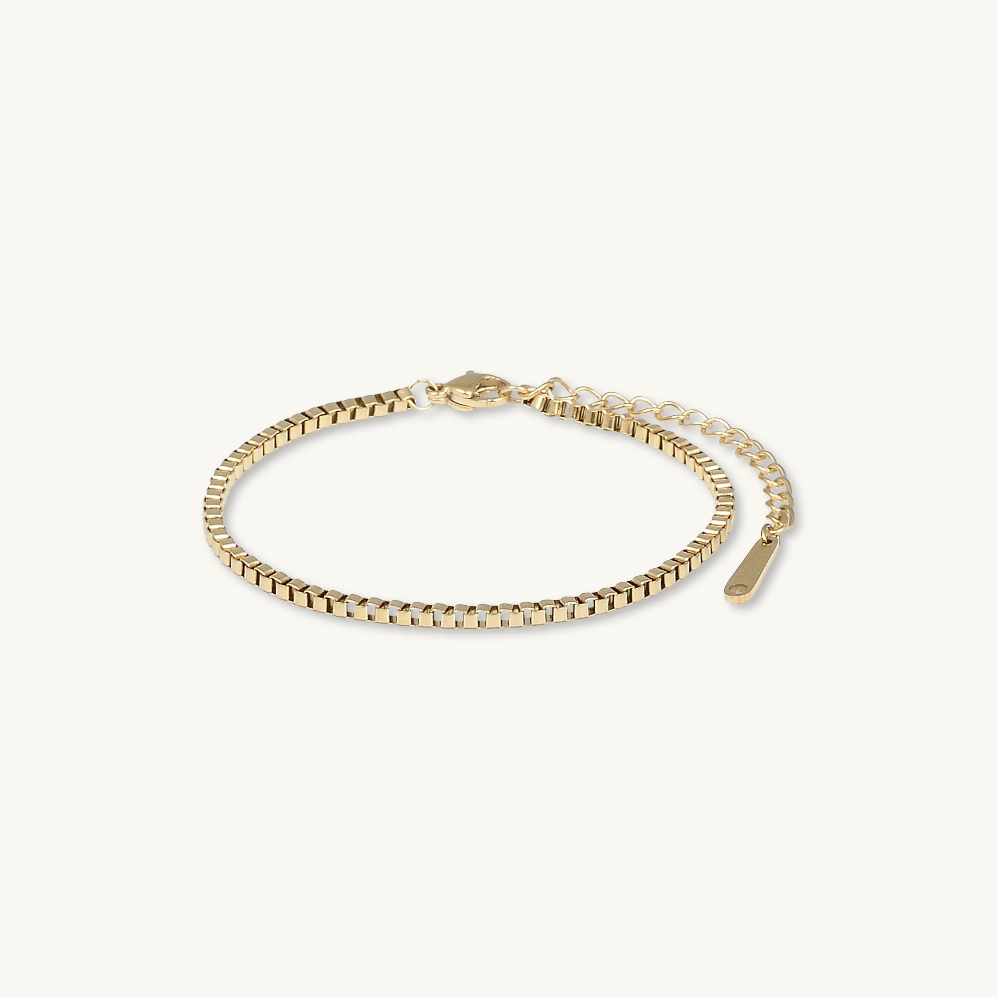 Thick Box Chain Bracelet - Camile & Stone