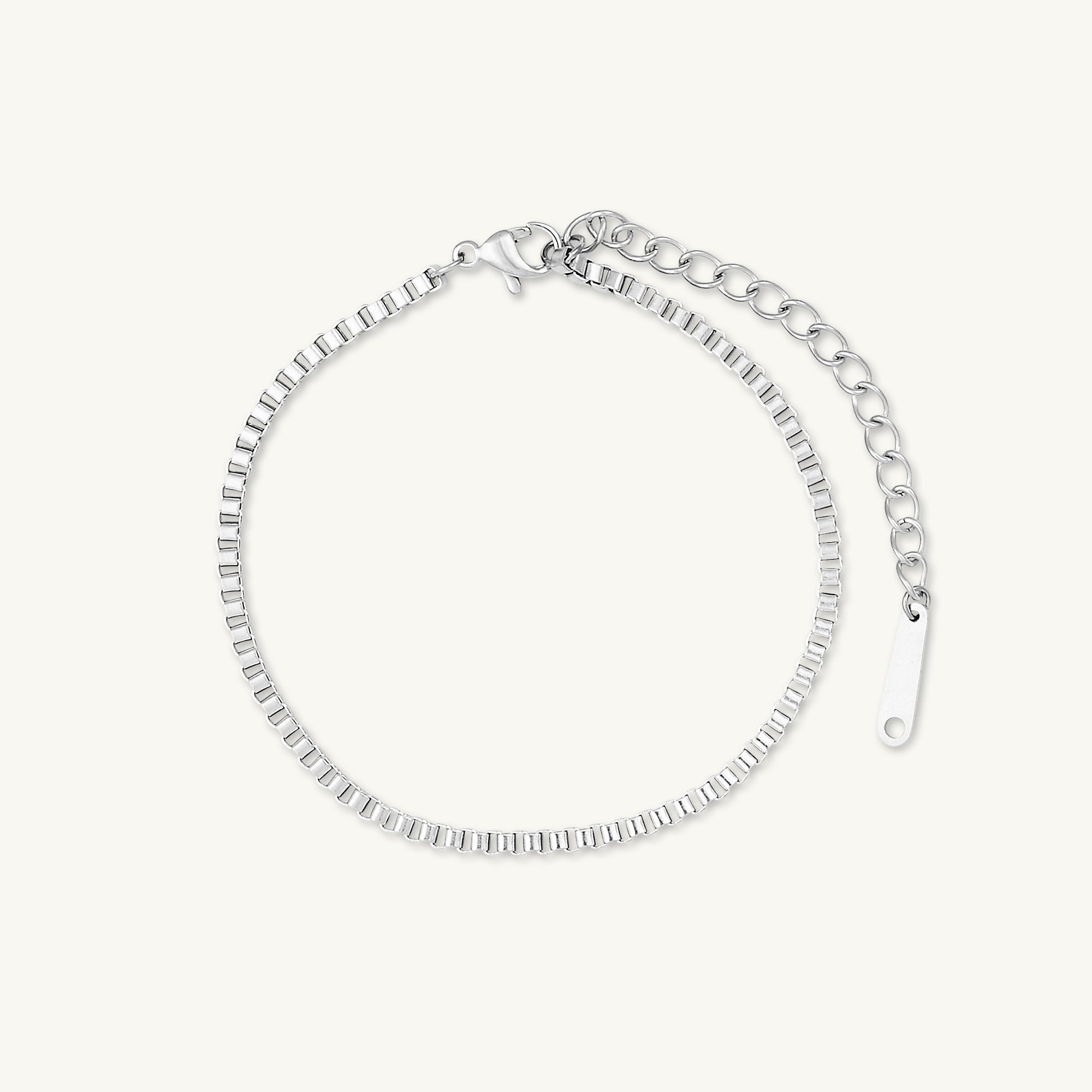 Thick Box Chain Bracelet - Camile & Stone