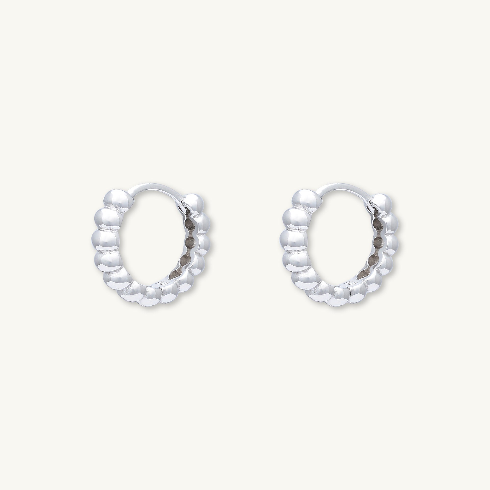 Thick Dot Huggie Earrings - Camile & Stone