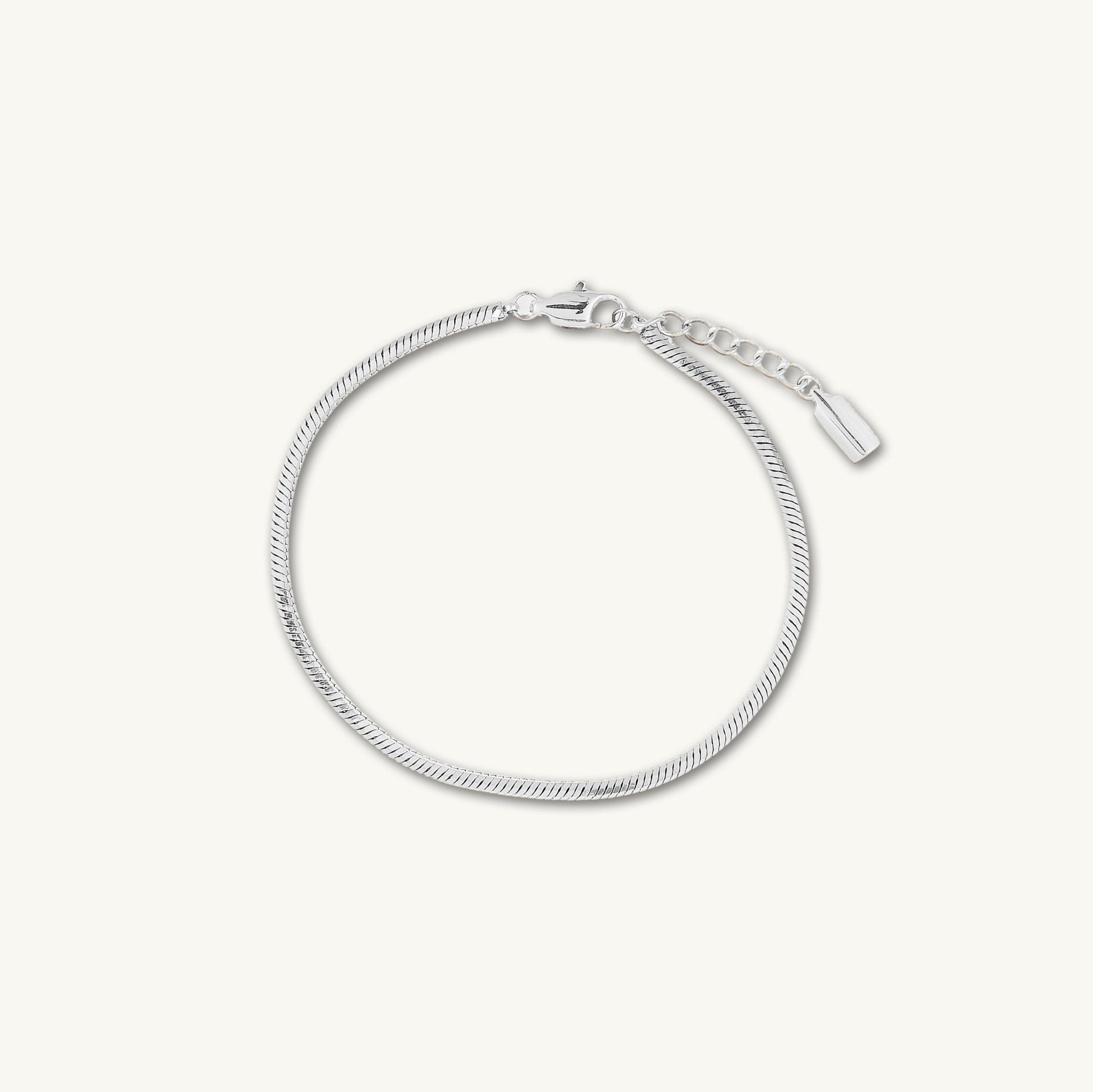 Thick Unisex Snake Chain Bracelet - Camile & Stone