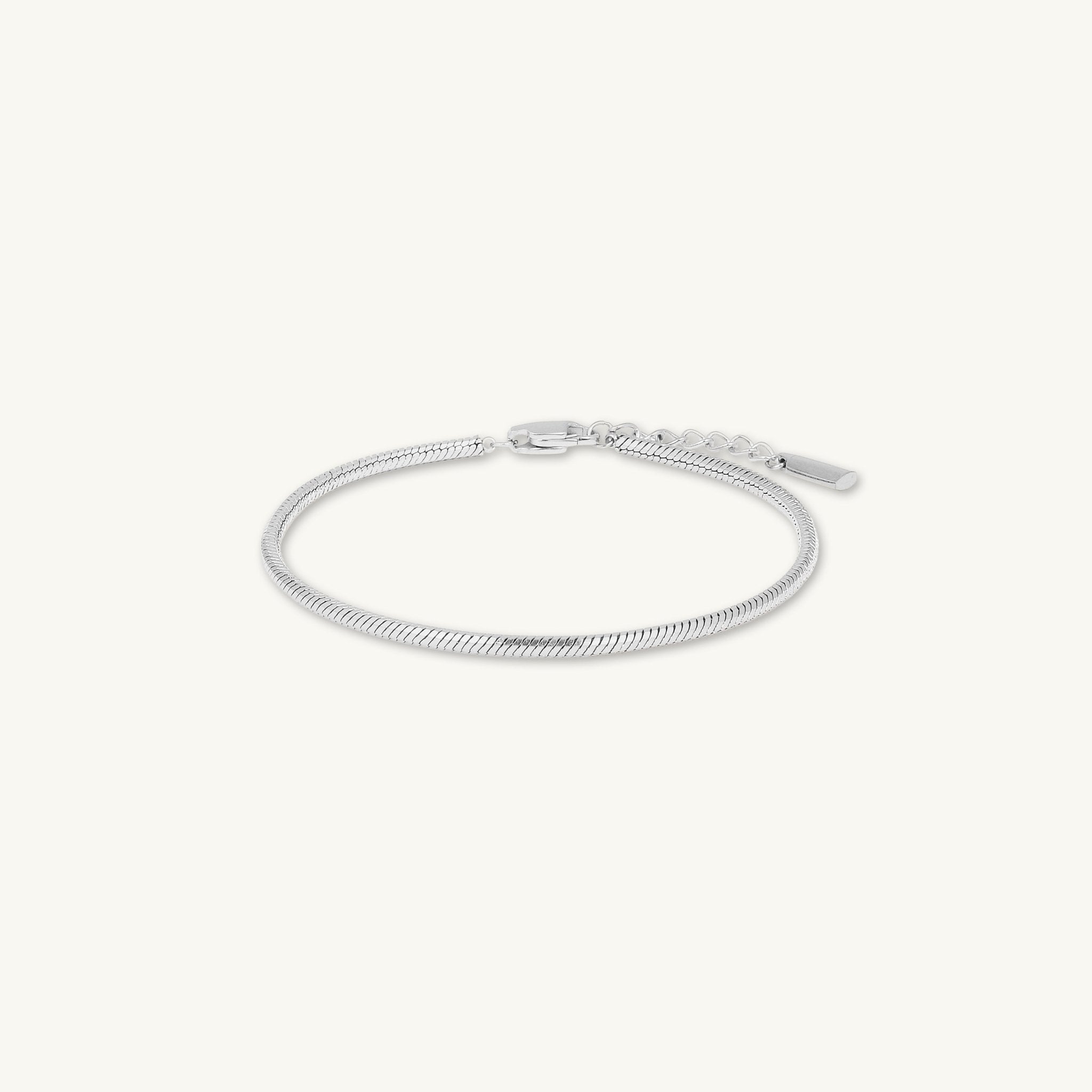 Thick Unisex Snake Chain Bracelet - Camile & Stone