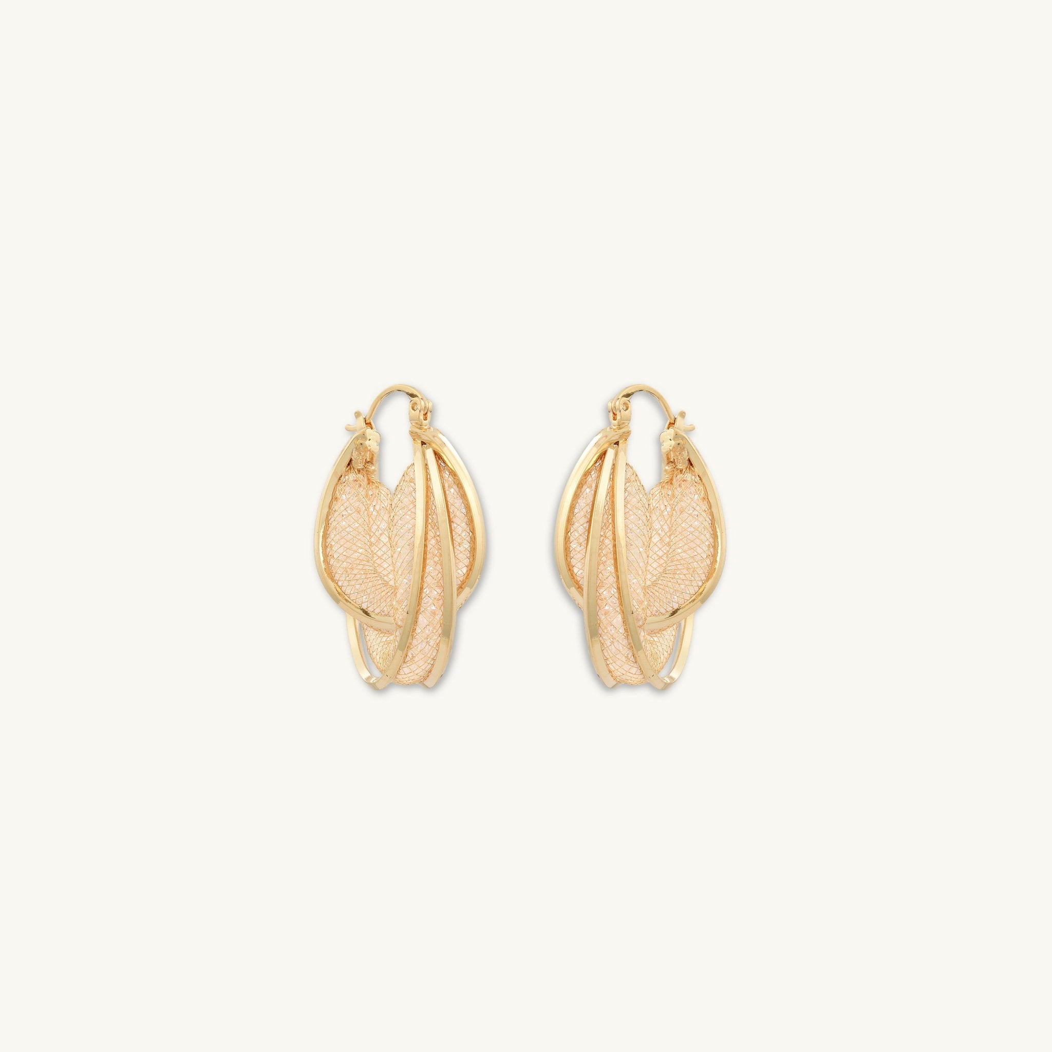 Verna Statement Hoop Earrings - Camile & Stone