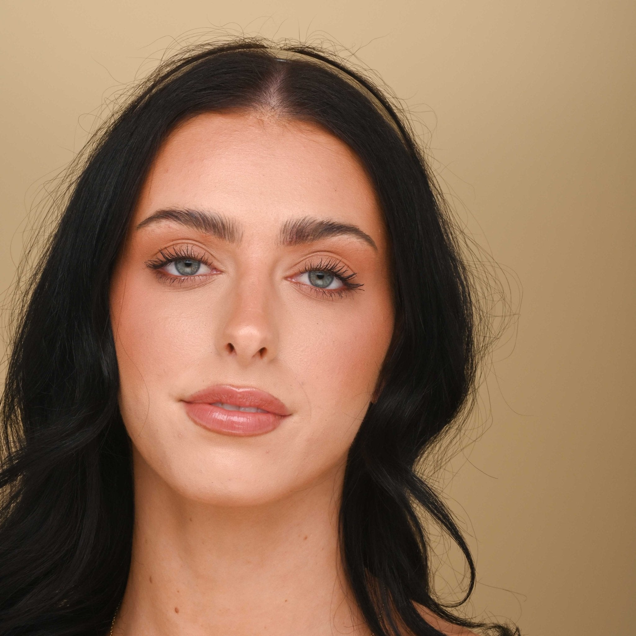 Wide Golden Brown 2.5cm French Headband - Camile & Stone