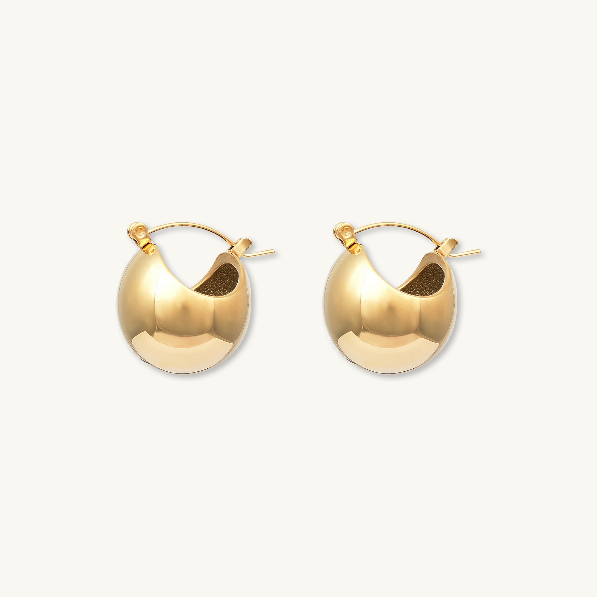 Zara Dome Statement Earrings - Camile & Stone