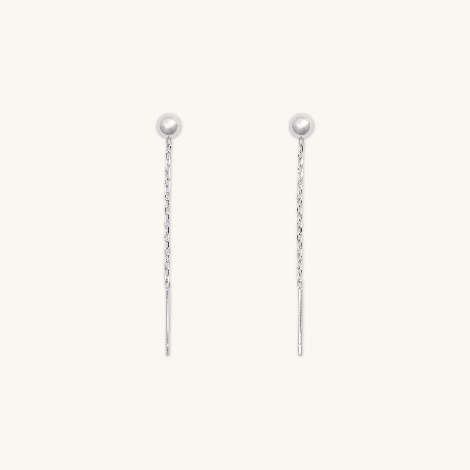 Classic Ball Threader Earrings - Camile & Stone