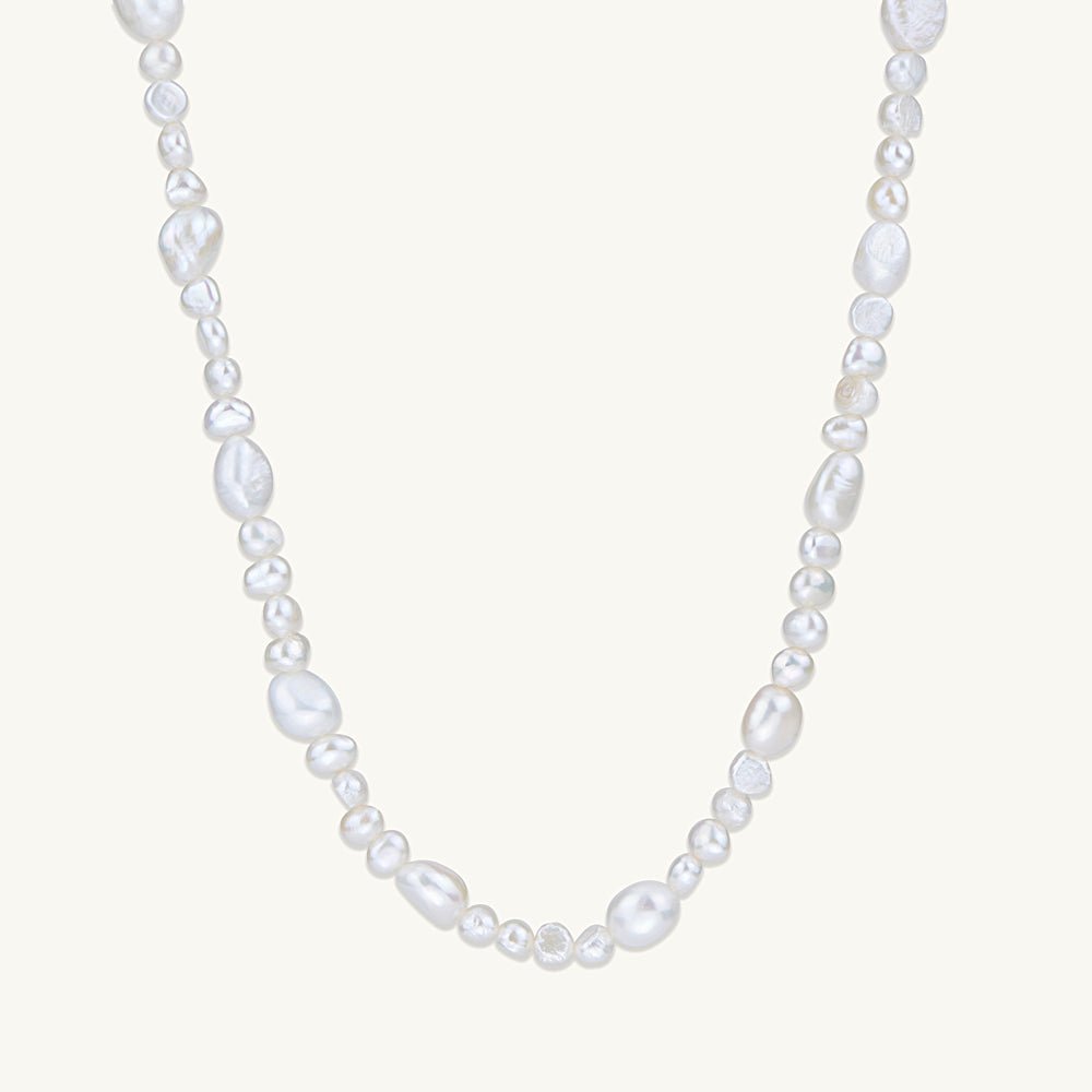 Classic Baroque Pearl Necklace - Camile & Stone
