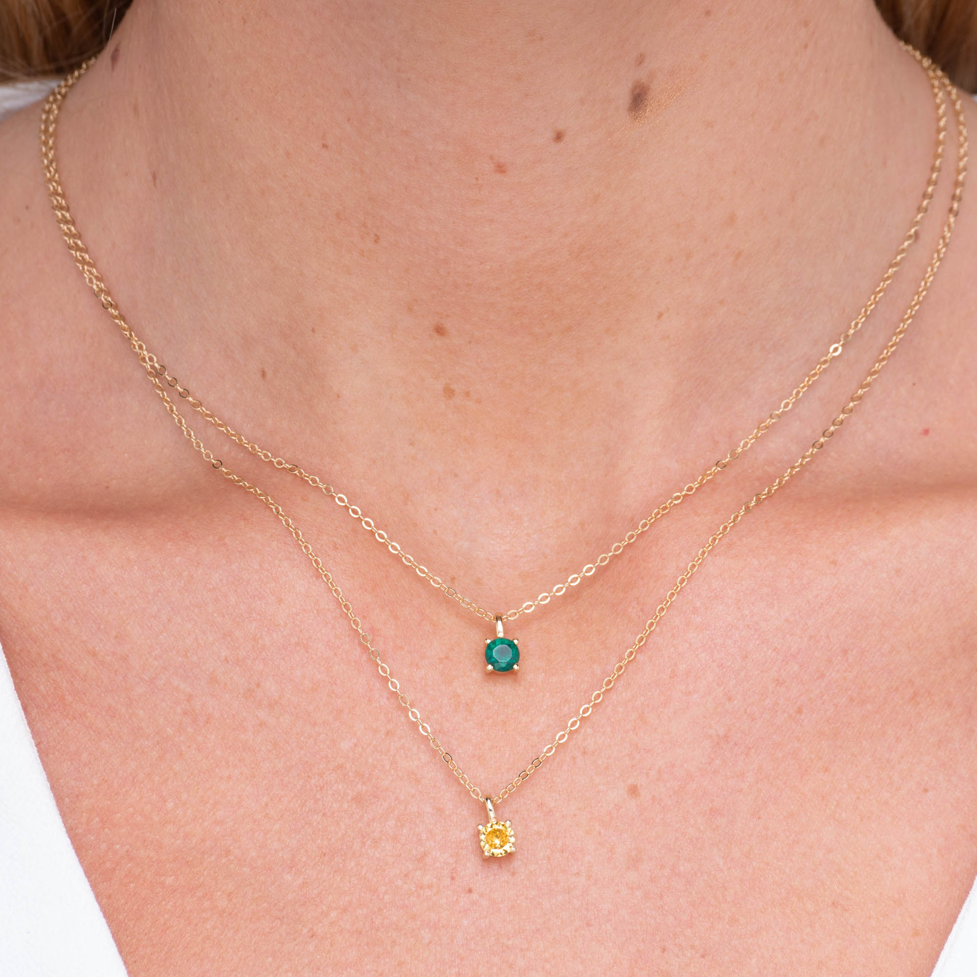 Classic Birthstone Necklace November - Camile & Stone