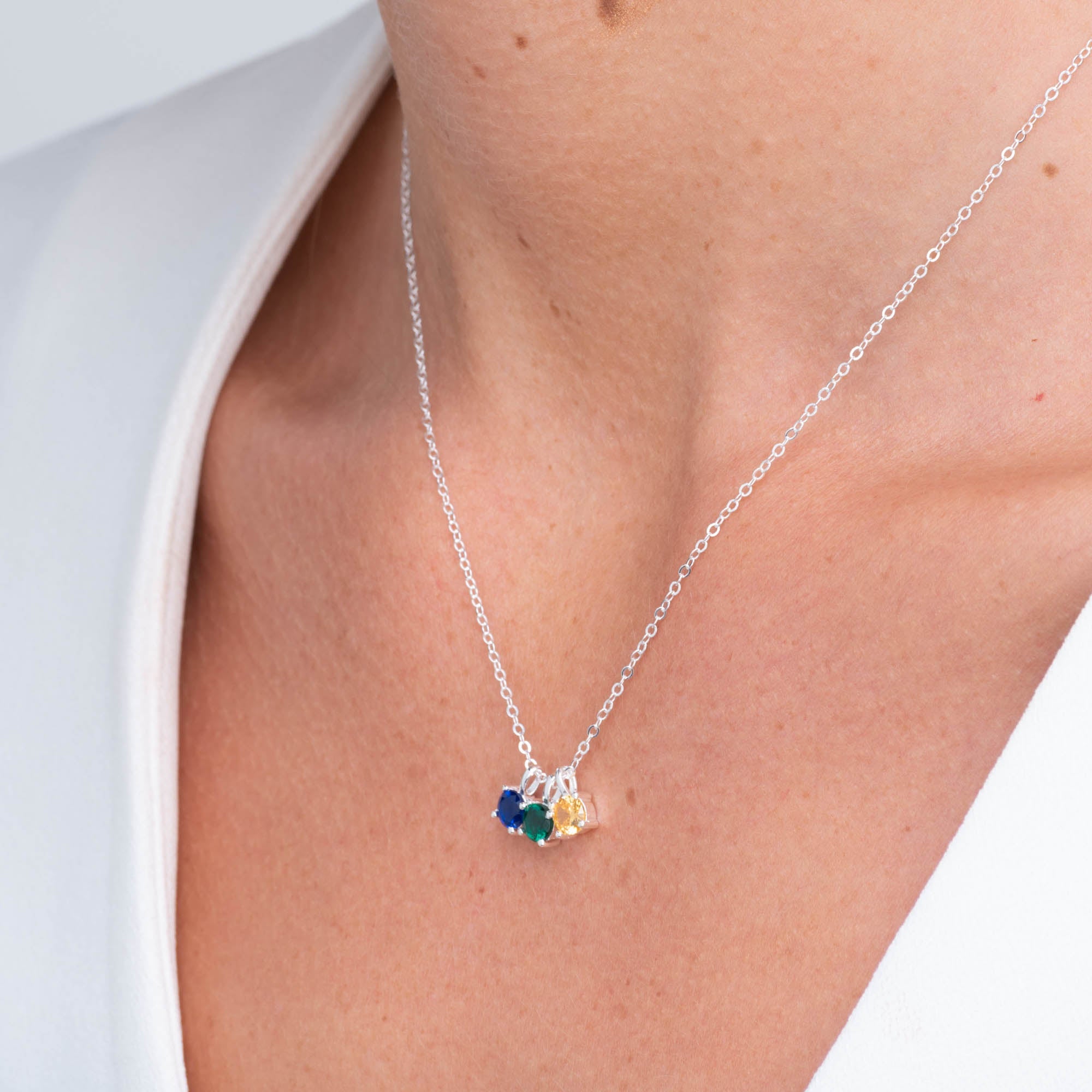 Classic Birthstone Necklace November - Camile & Stone
