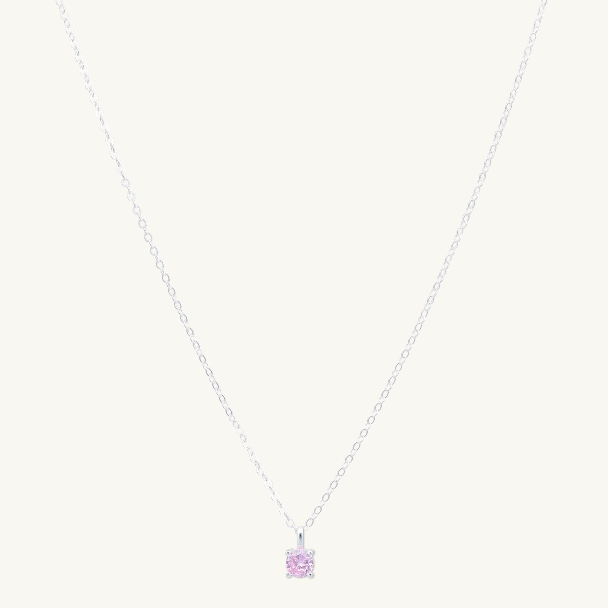 Classic Birthstone Necklace October - Camile & Stone