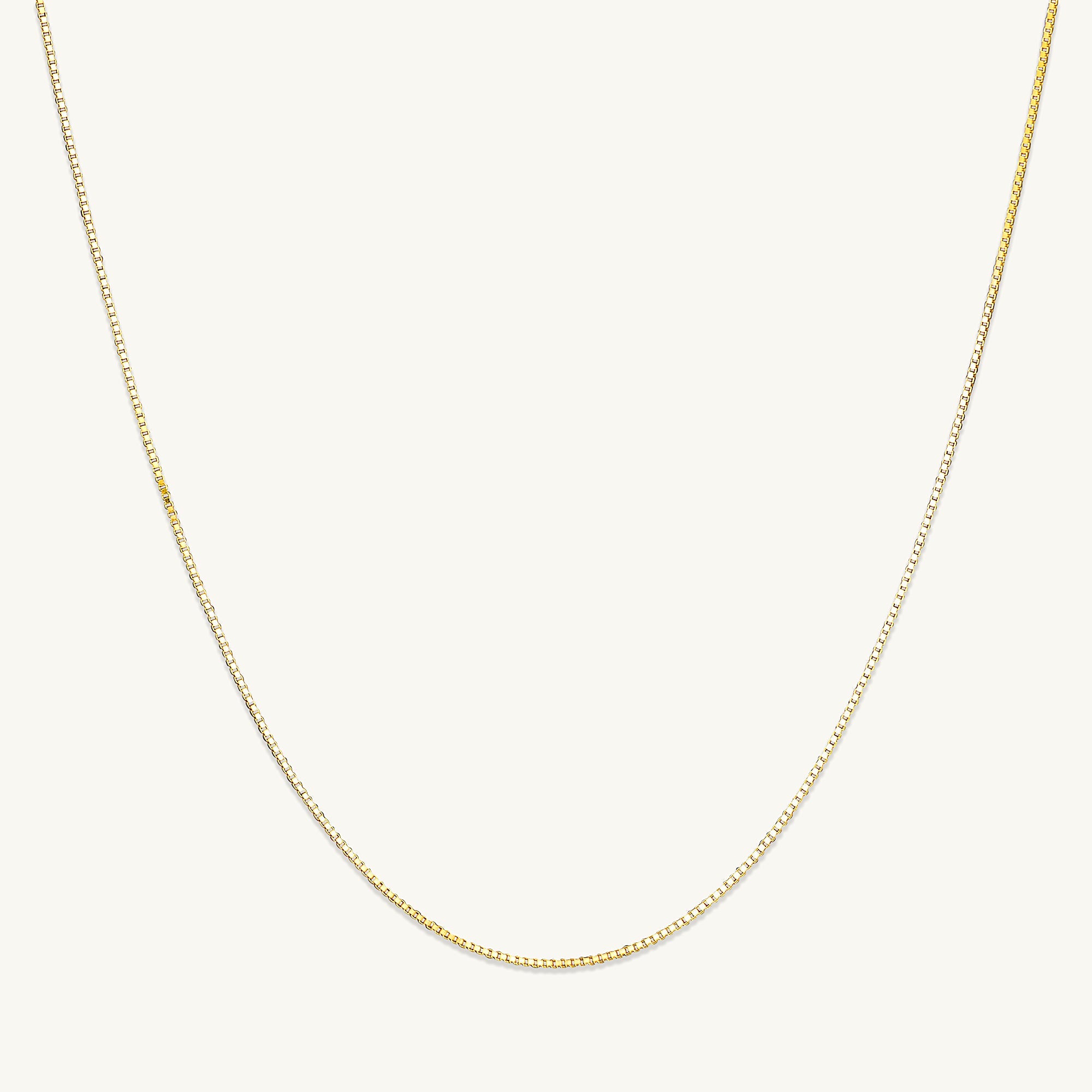 Classic Box Chain Necklace - Camile & Stone