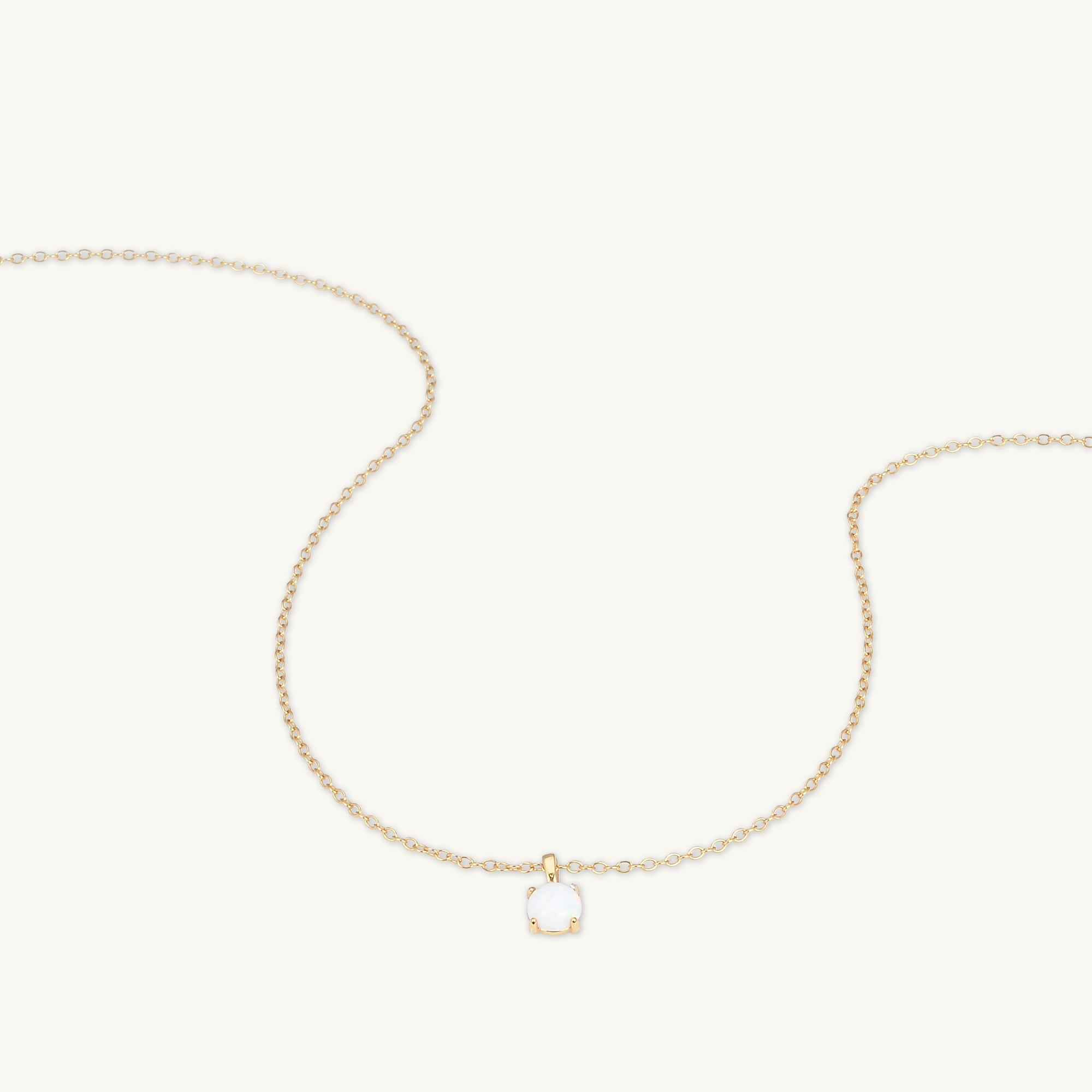 Classic Opal Pendant Necklace - Camile & Stone