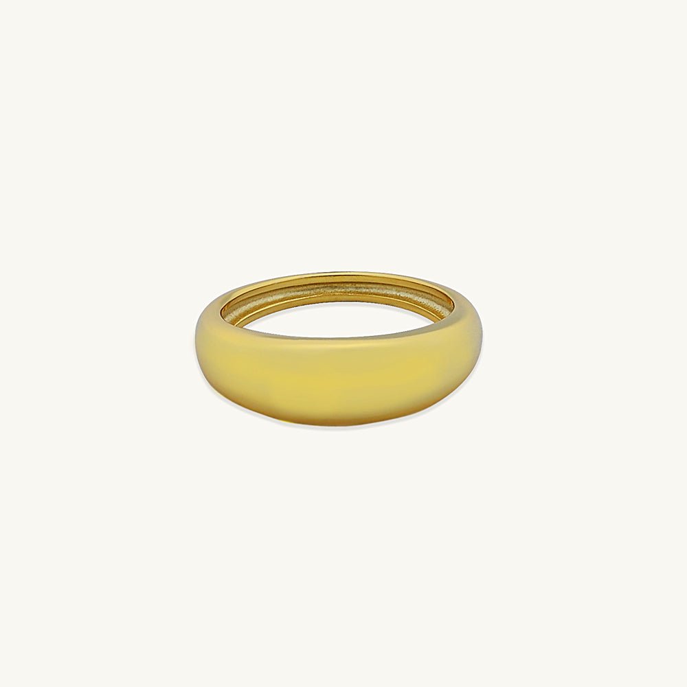 Classic Thick Dome Ring - Camile & Stone