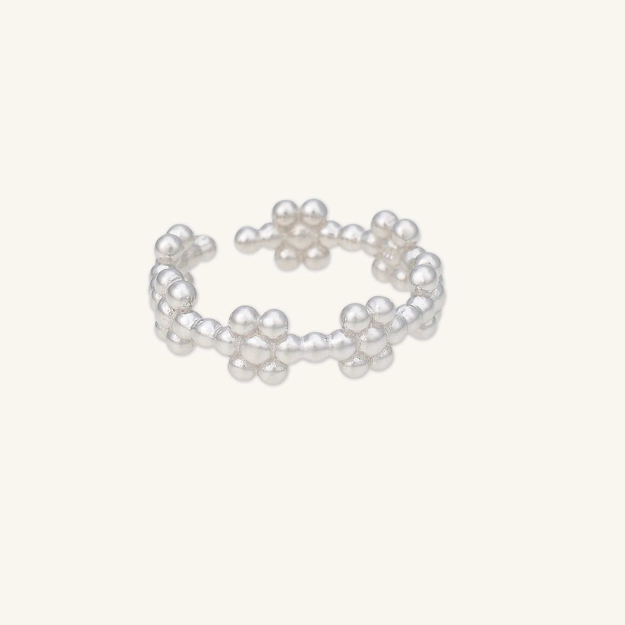 Daisy Dot Open Ring - Camile & Stone