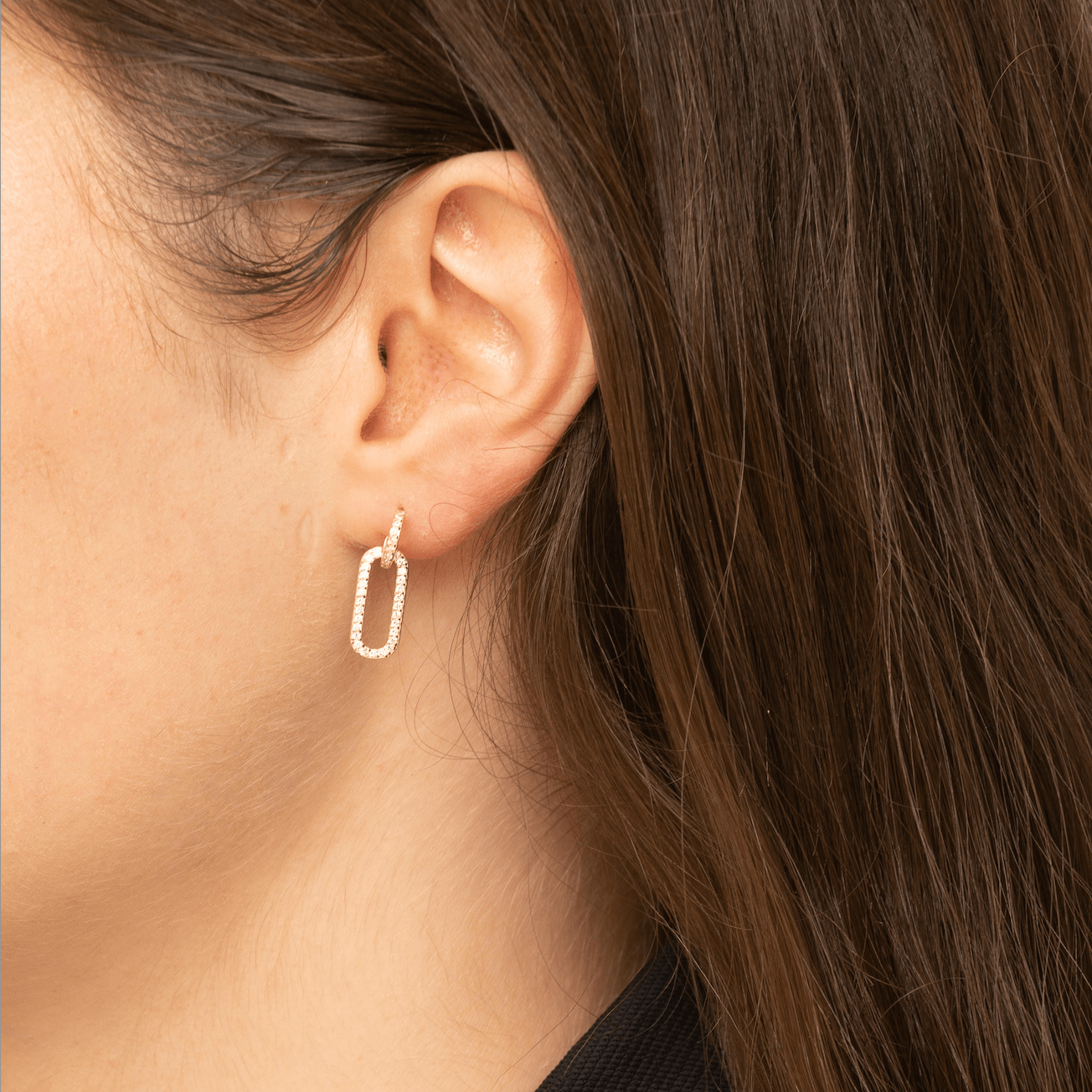 Interlocking Sapphire Earrings - Camile & Stone