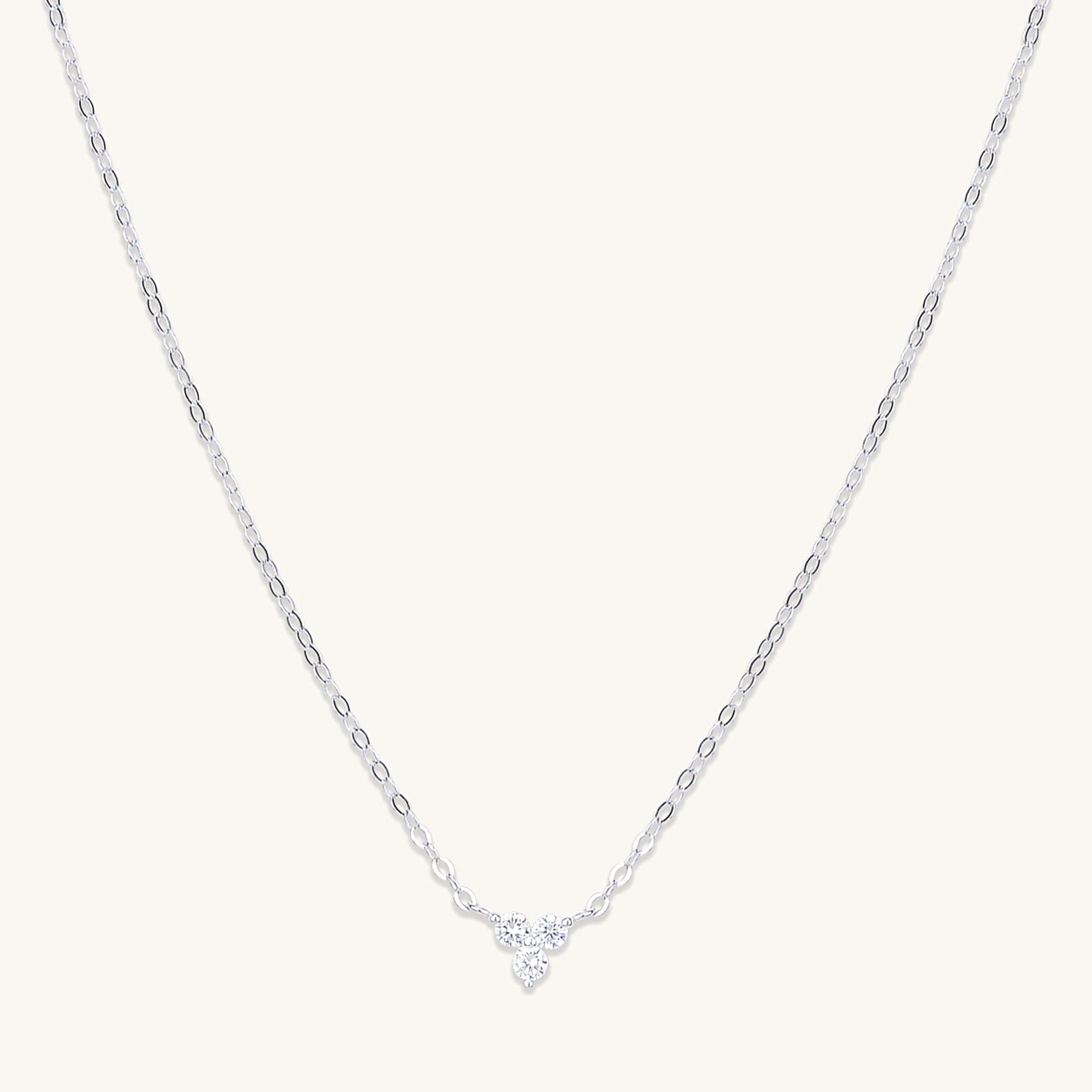 Lotus Sapphire Chain Necklace - Camile & Stone