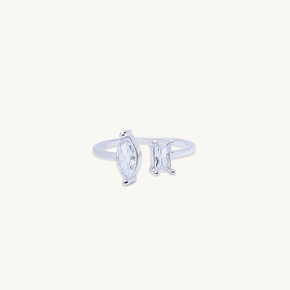 Marquise Open Band Ring - Camile & Stone