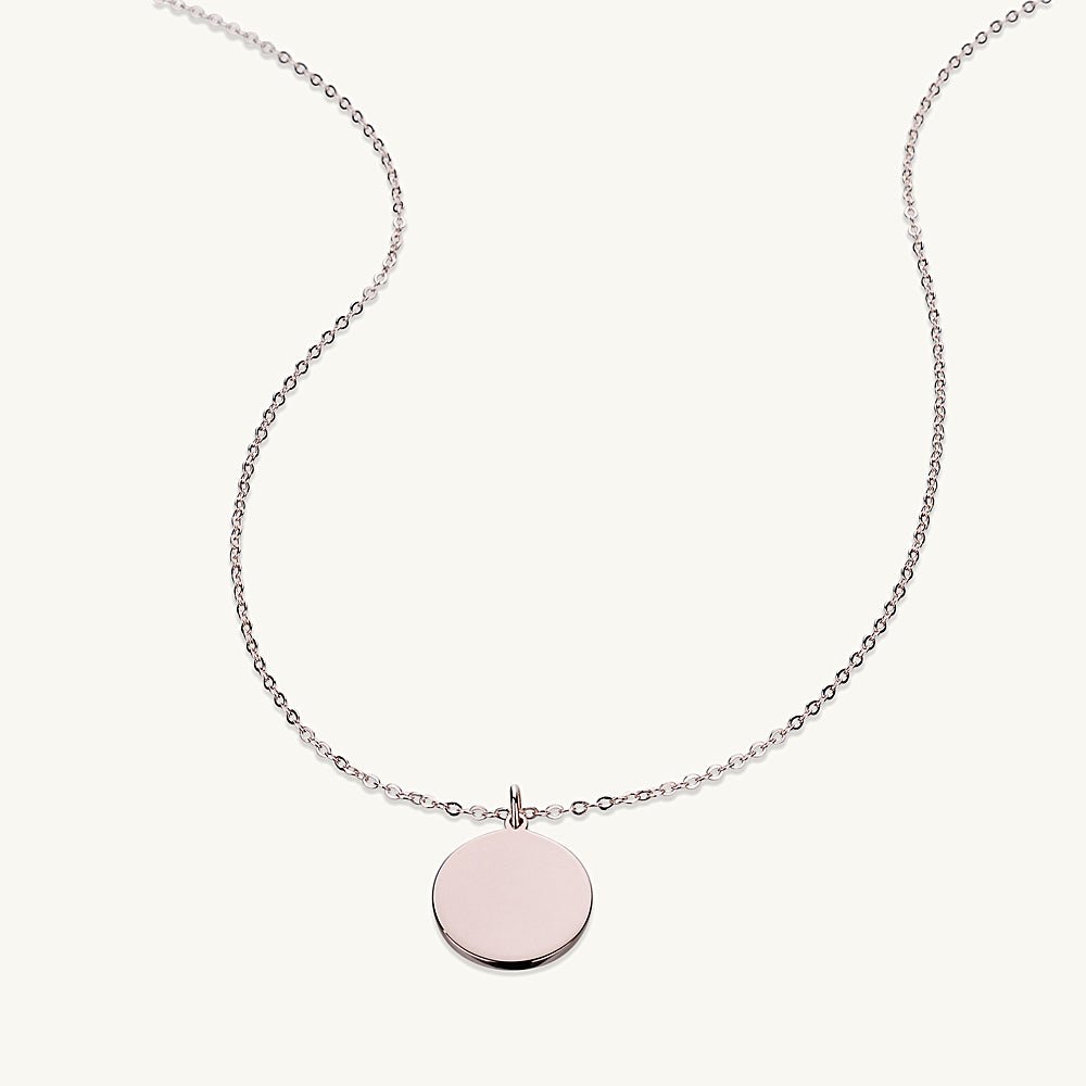 Medallion Coin Pendant Necklace - Camile & Stone