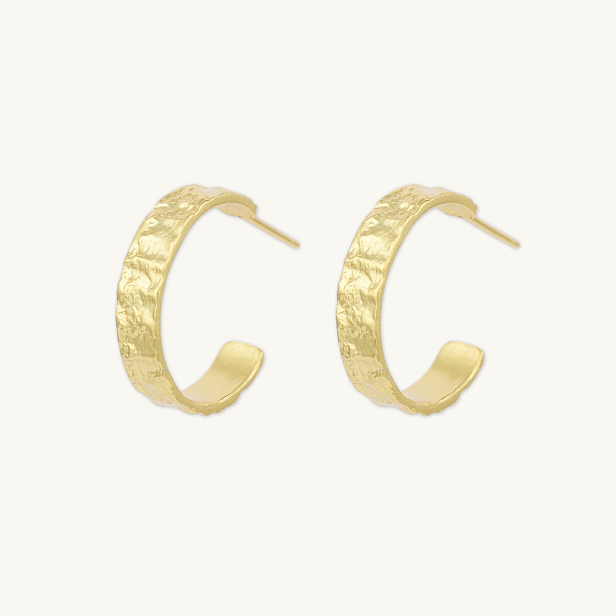 Molten Statement Hoop Earrings - Camile & Stone