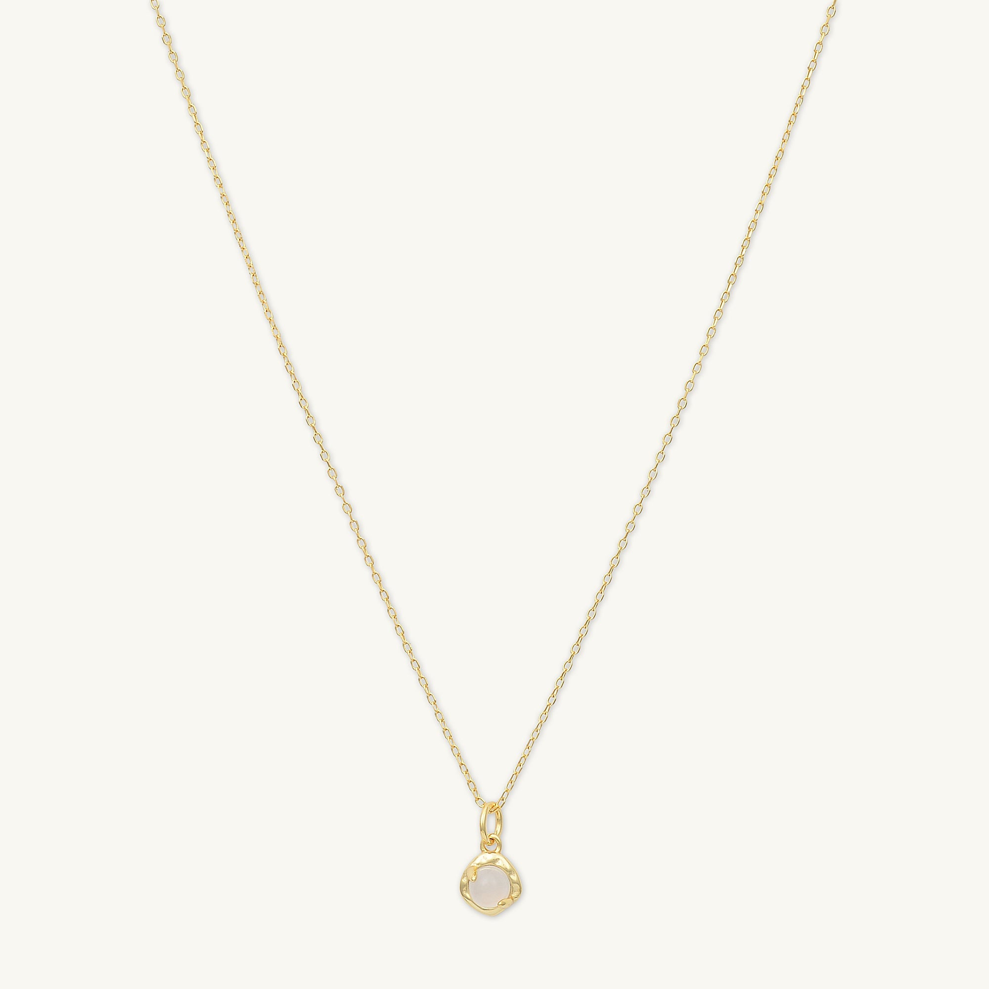 Moonstone Pendant Necklace - Camile & Stone