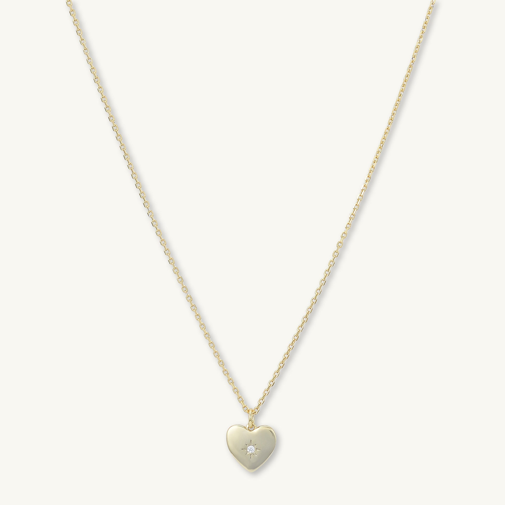 North Star Heart Necklace - Camile & Stone