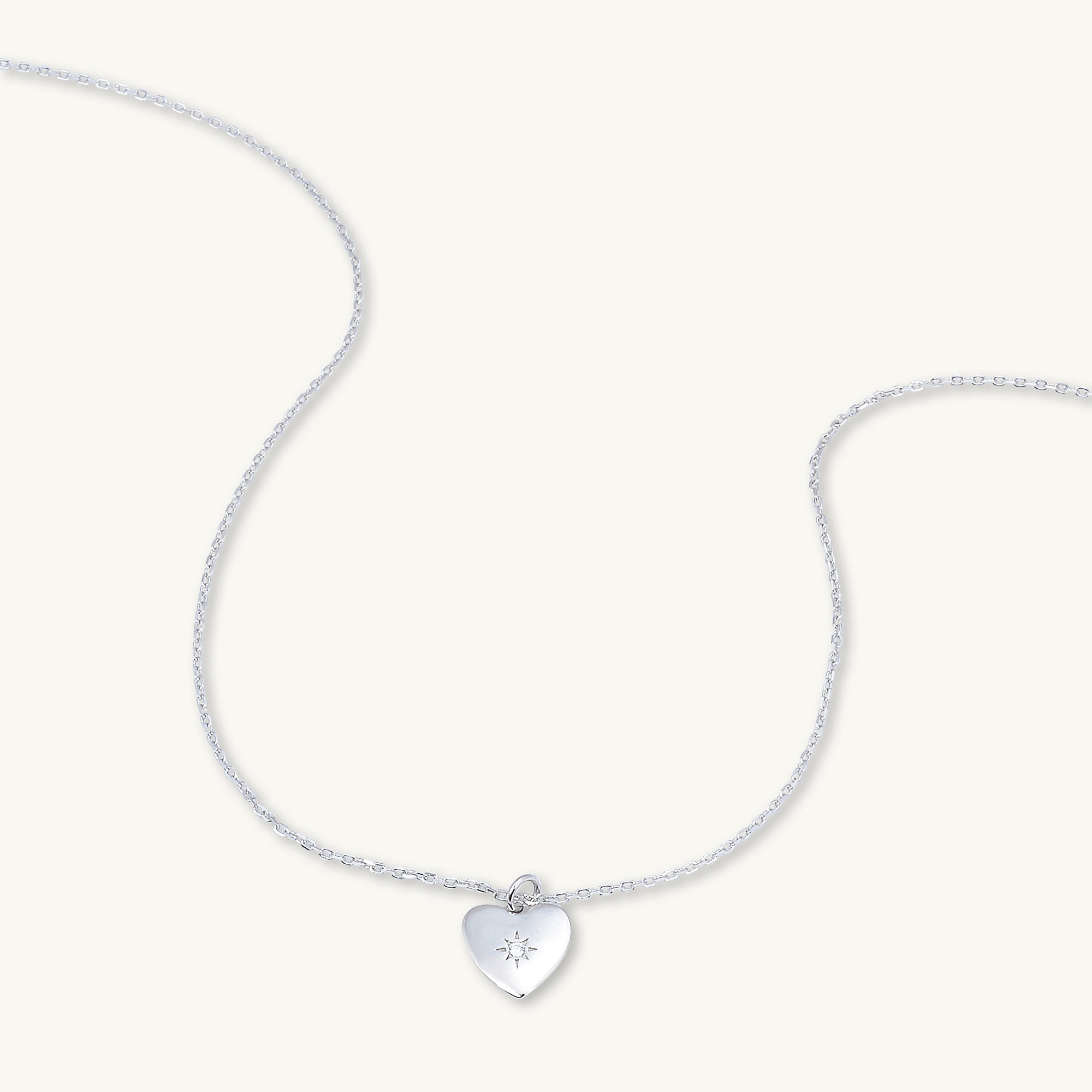 North Star Heart Necklace - Camile & Stone