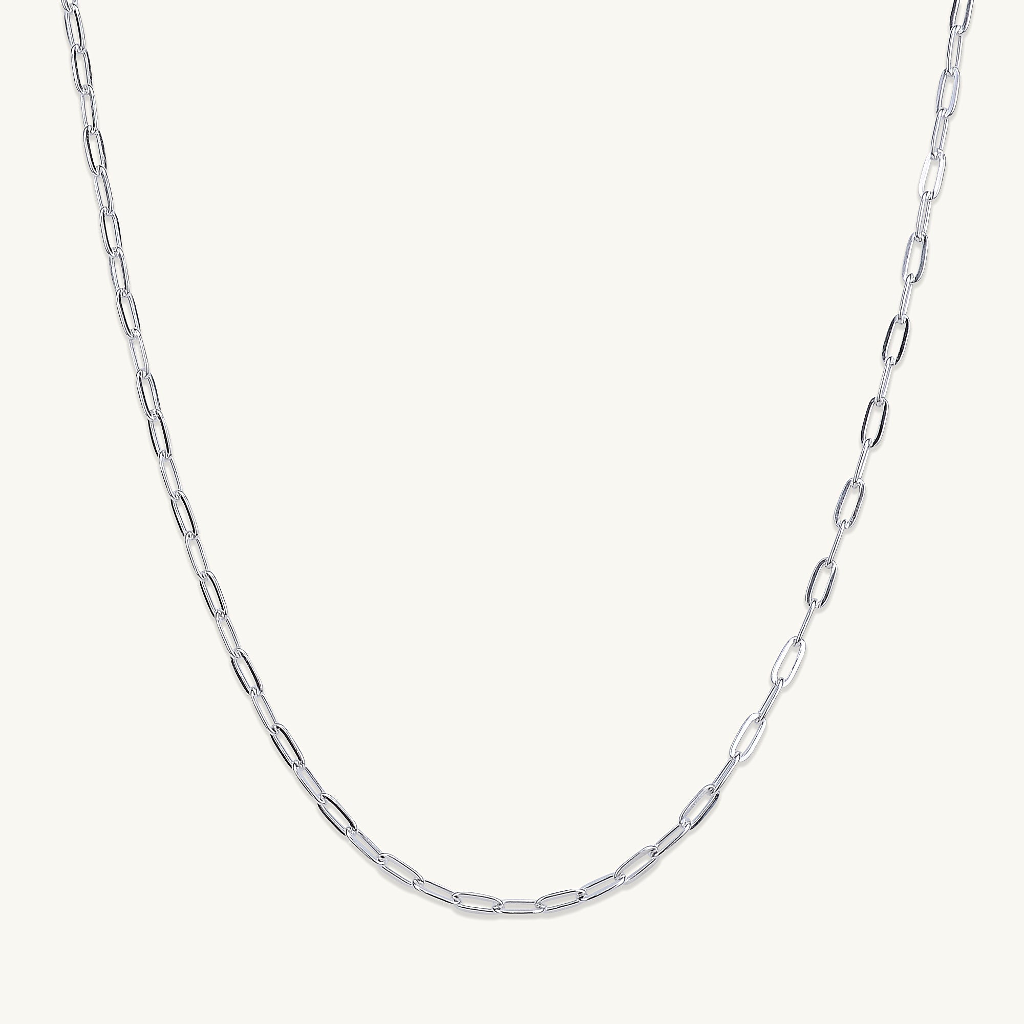 Paperclip Link Chain Necklace - Camile & Stone